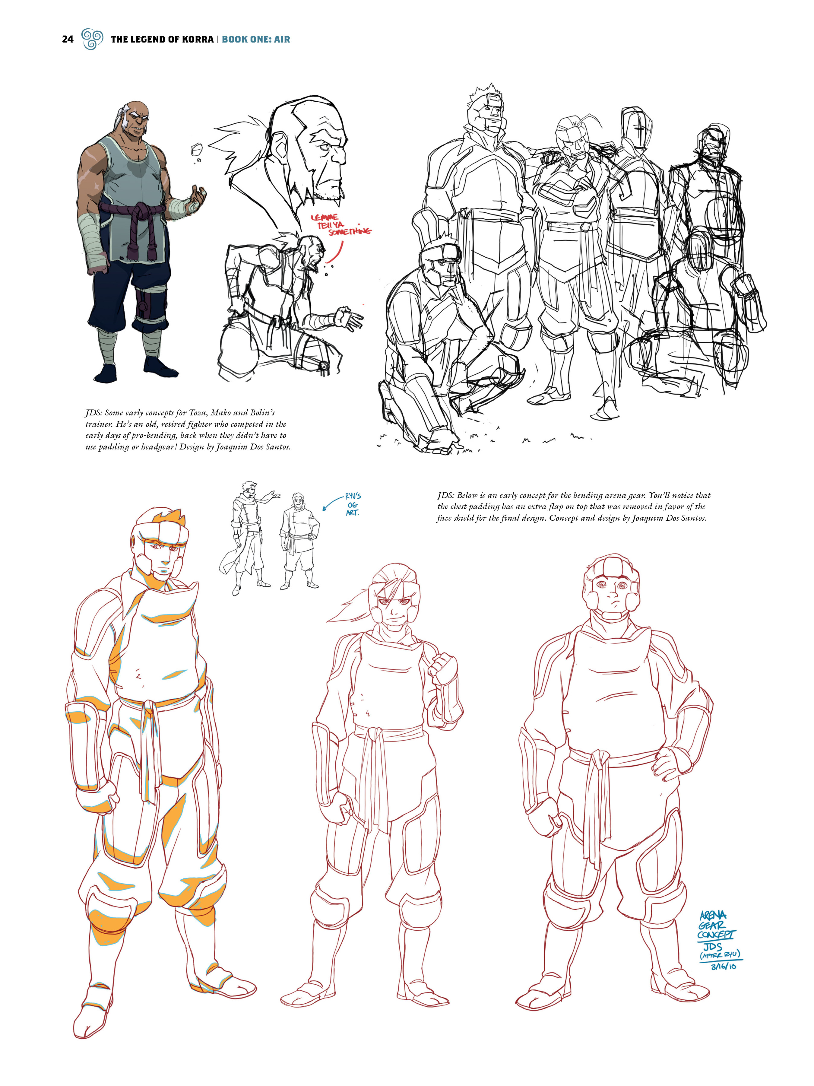 Read online The Legend of Korra: The Art of the Animated Series comic -  Issue # TPB 1 - 25