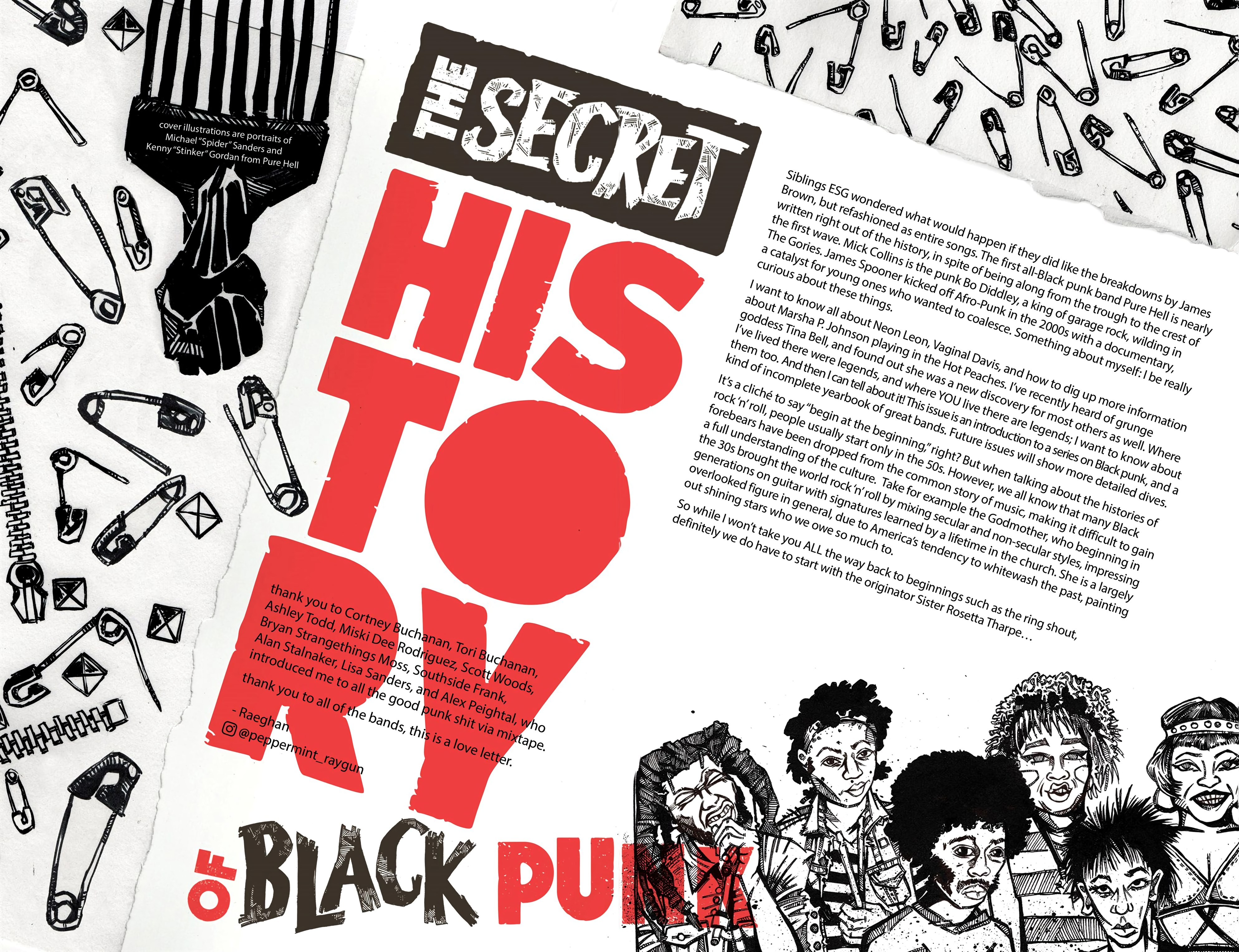 Read online The Secret History of Black Punk: Record Zero comic -  Issue # Full - 2