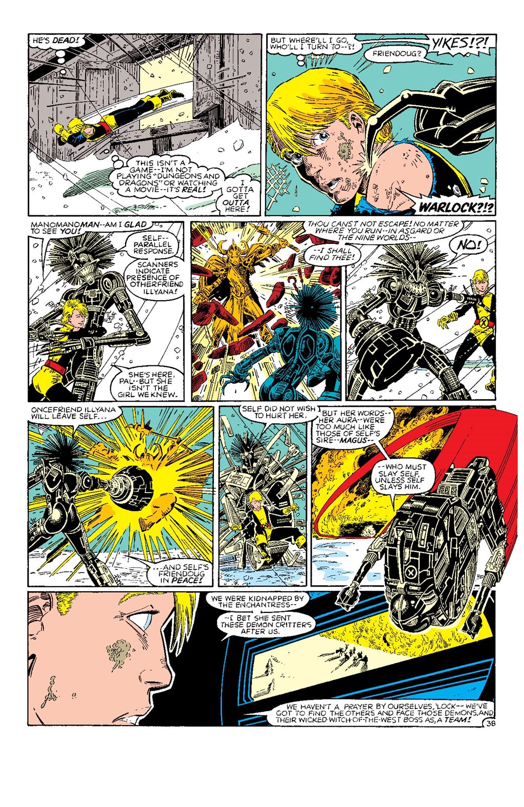Read online New Mutants Epic Collection comic -  Issue # TPB Asgardian Wars (Part 2) - 14