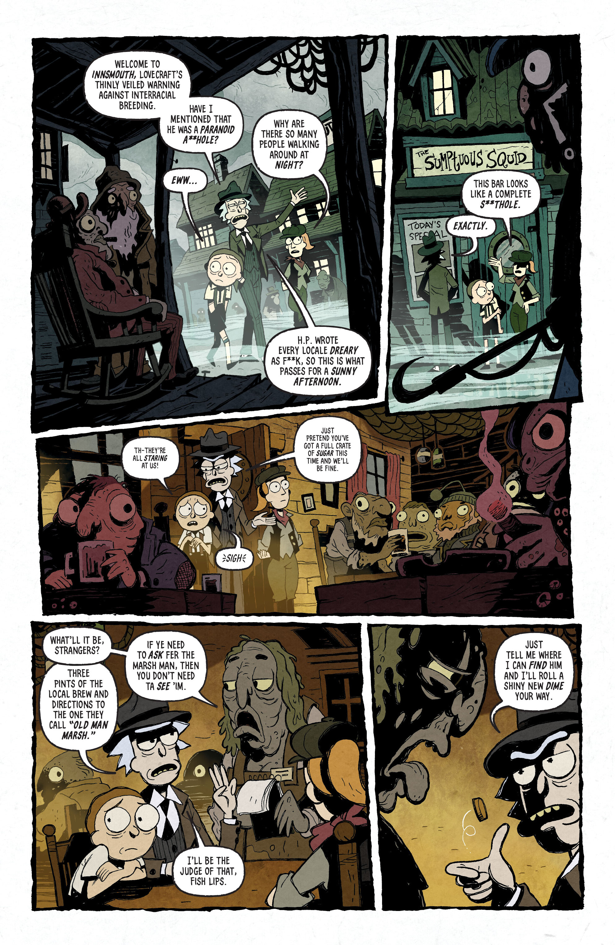 Read online Rick and Morty: vs. Cthulhu comic -  Issue # TPB - 26
