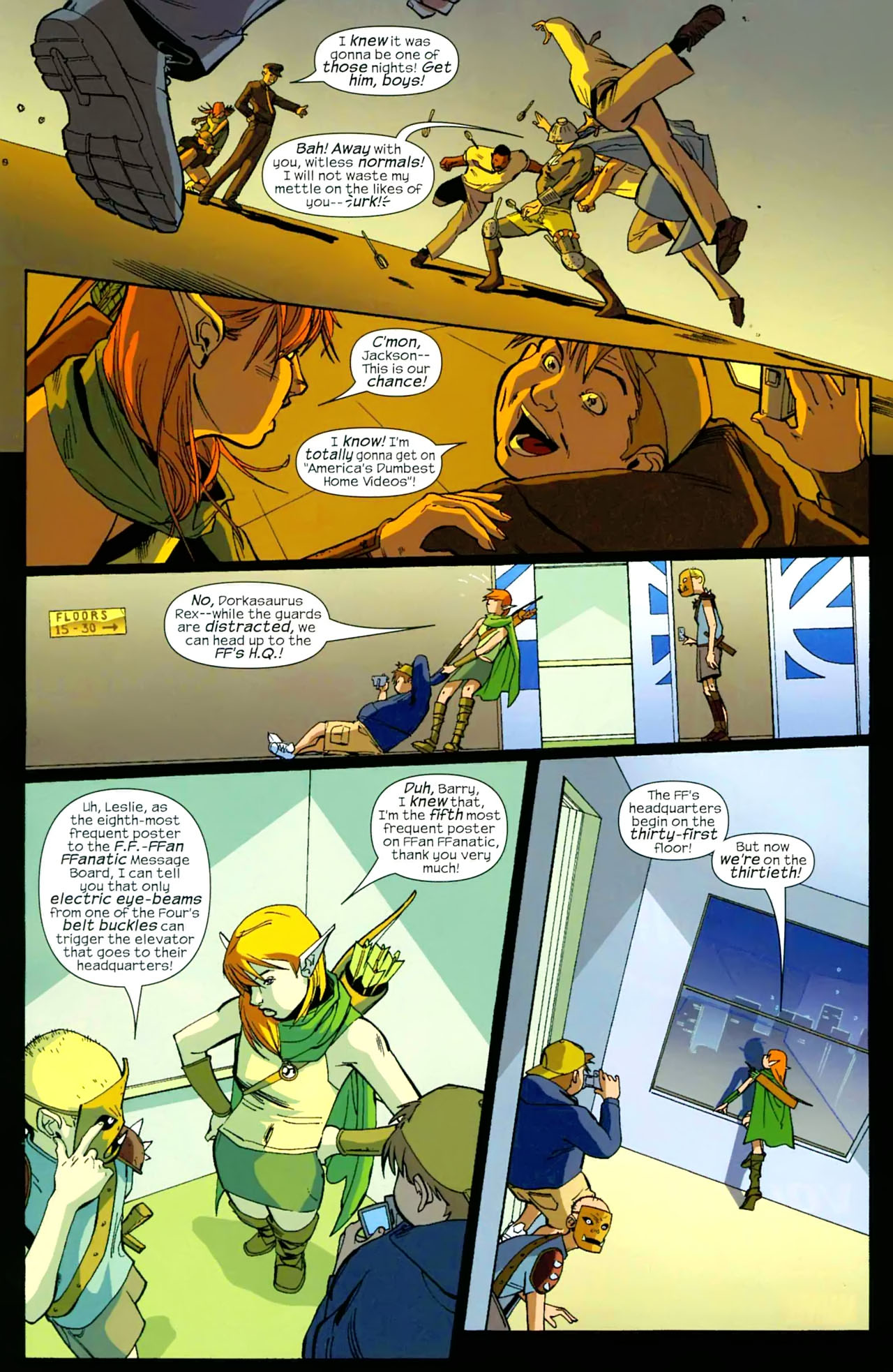 Read online Marvel Adventures Fantastic Four comic -  Issue #22 - 10