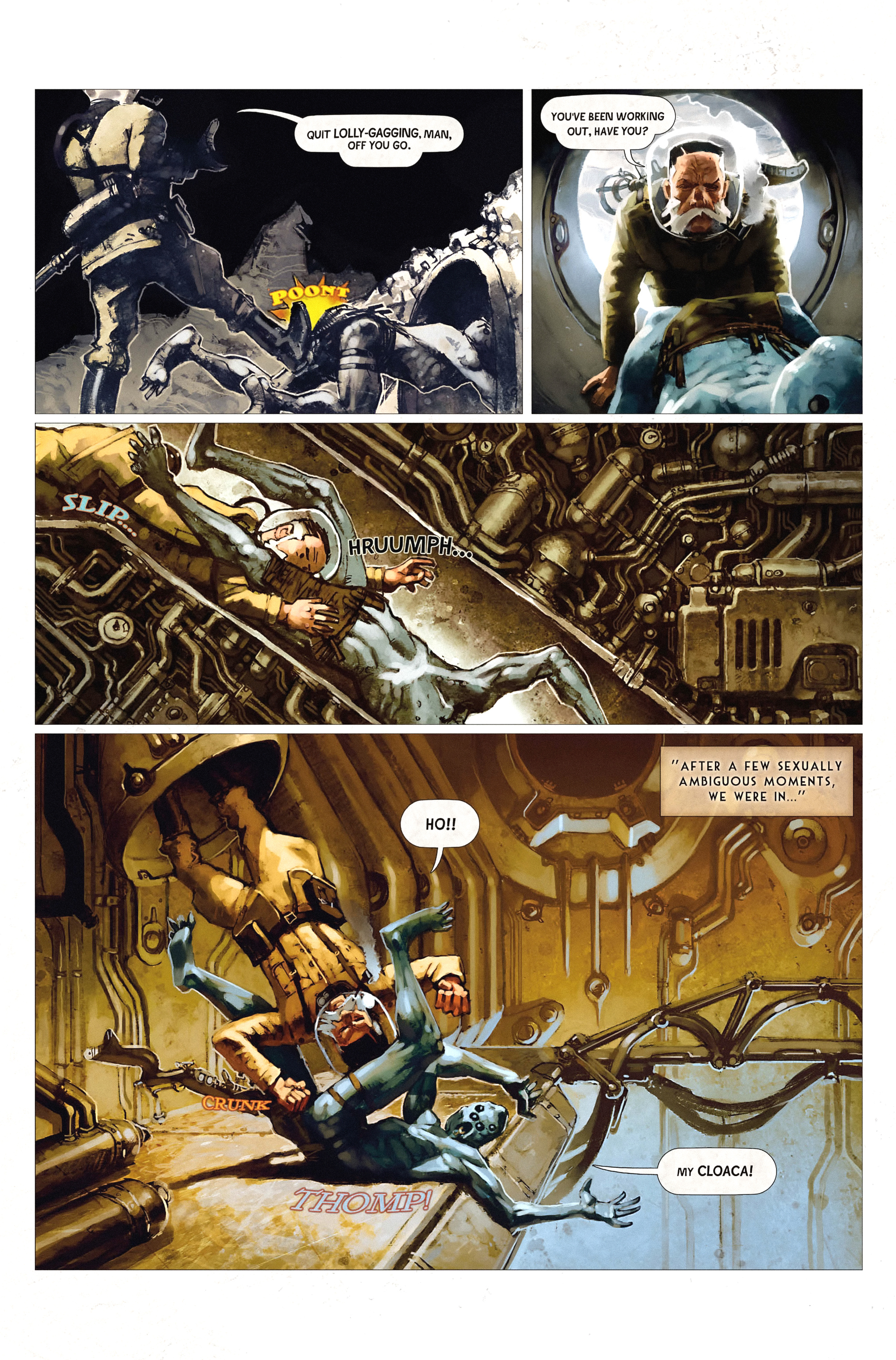 Read online Dr. Grordbort Onslaught comic -  Issue # TPB - 136