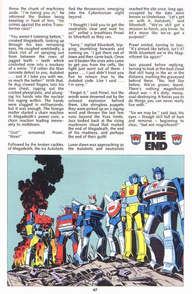 Read online The Transformers Annual comic -  Issue #1990 - 17