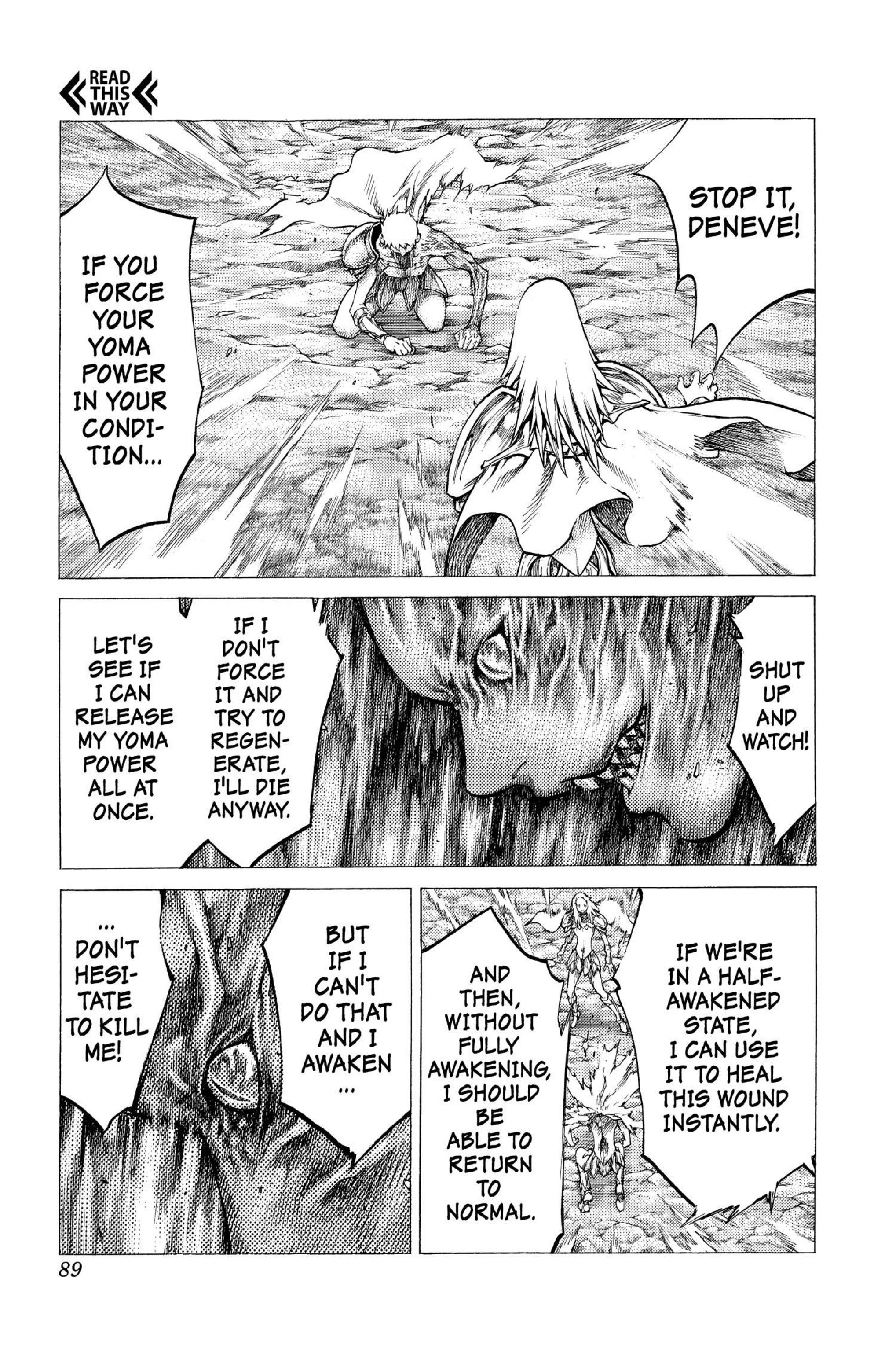 Read online Claymore comic -  Issue #6 - 85