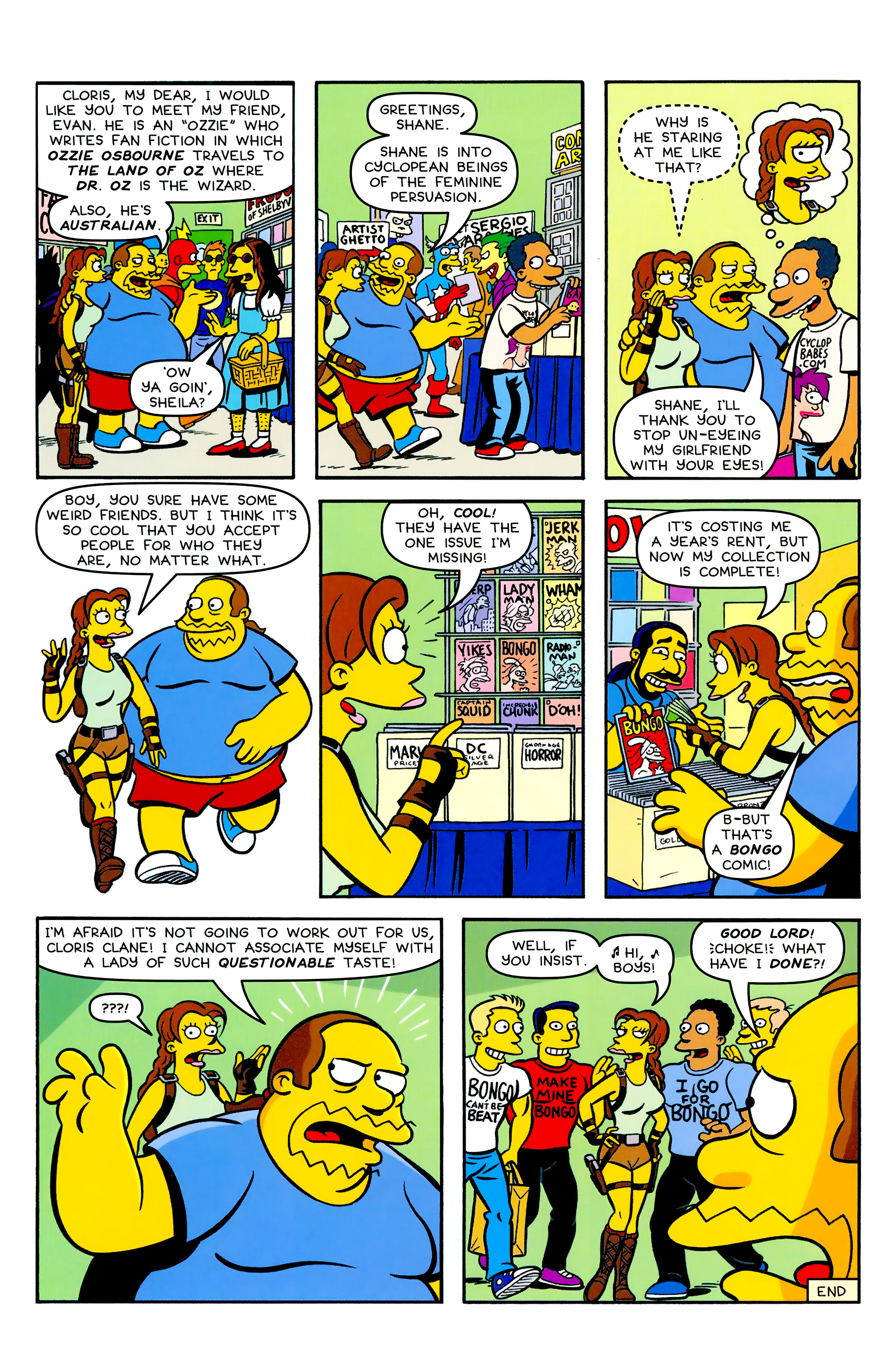 Read online Bongo Comics Free-For-All! comic -  Issue #2015 - 21