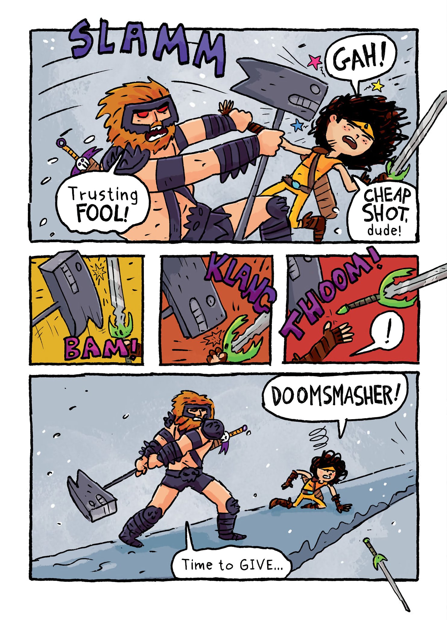 Read online Barb the Last Berzerker comic -  Issue # TPB 2 (Part 3) - 3