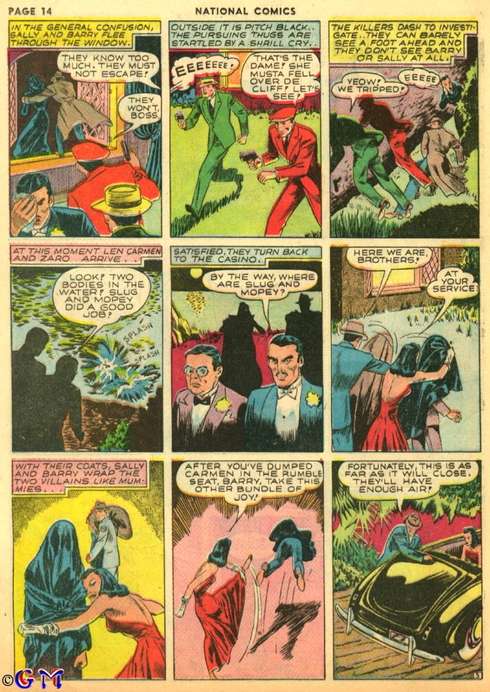 Read online National Comics comic -  Issue #14 - 16