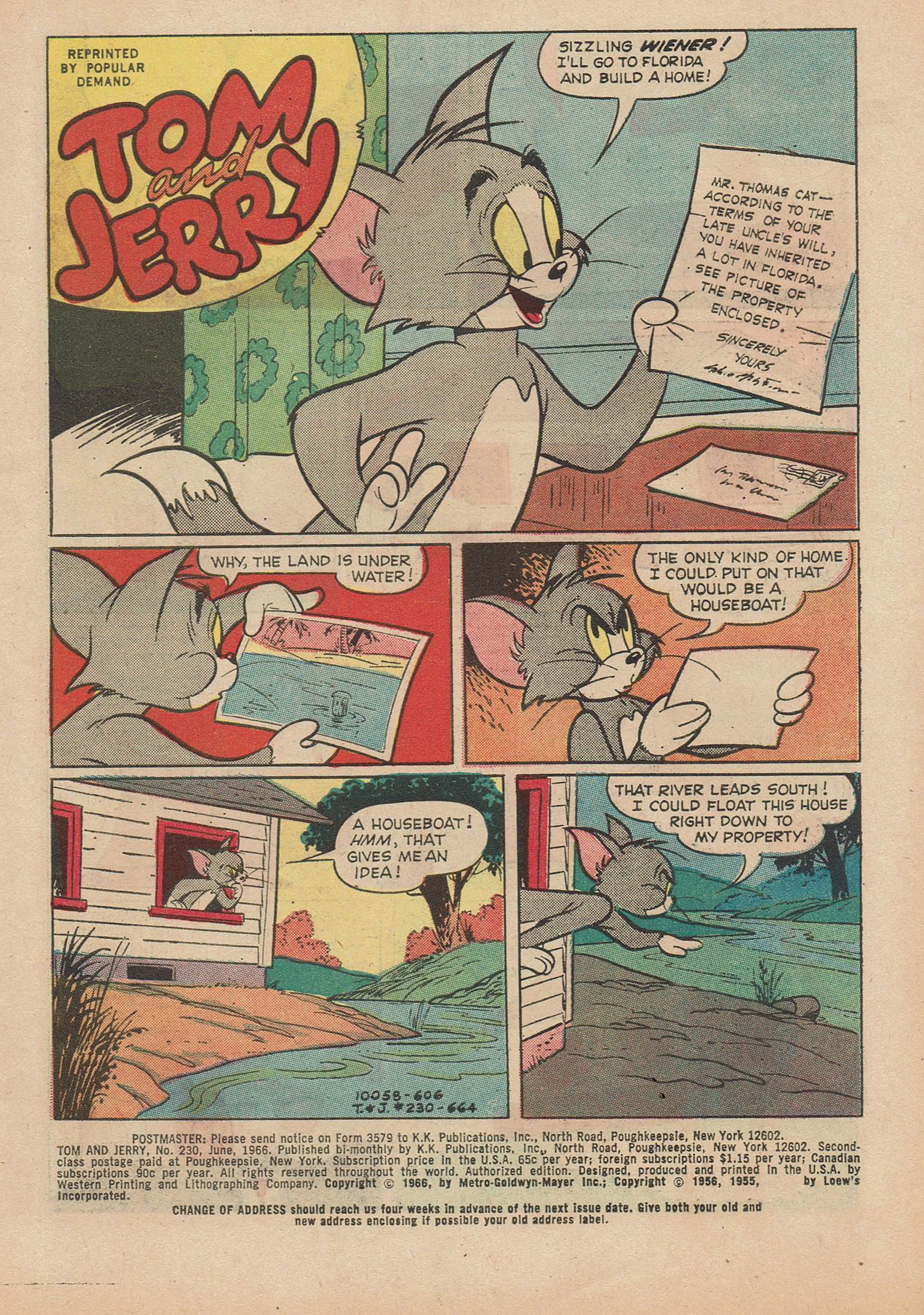 Read online Tom and Jerry comic -  Issue #230 - 3