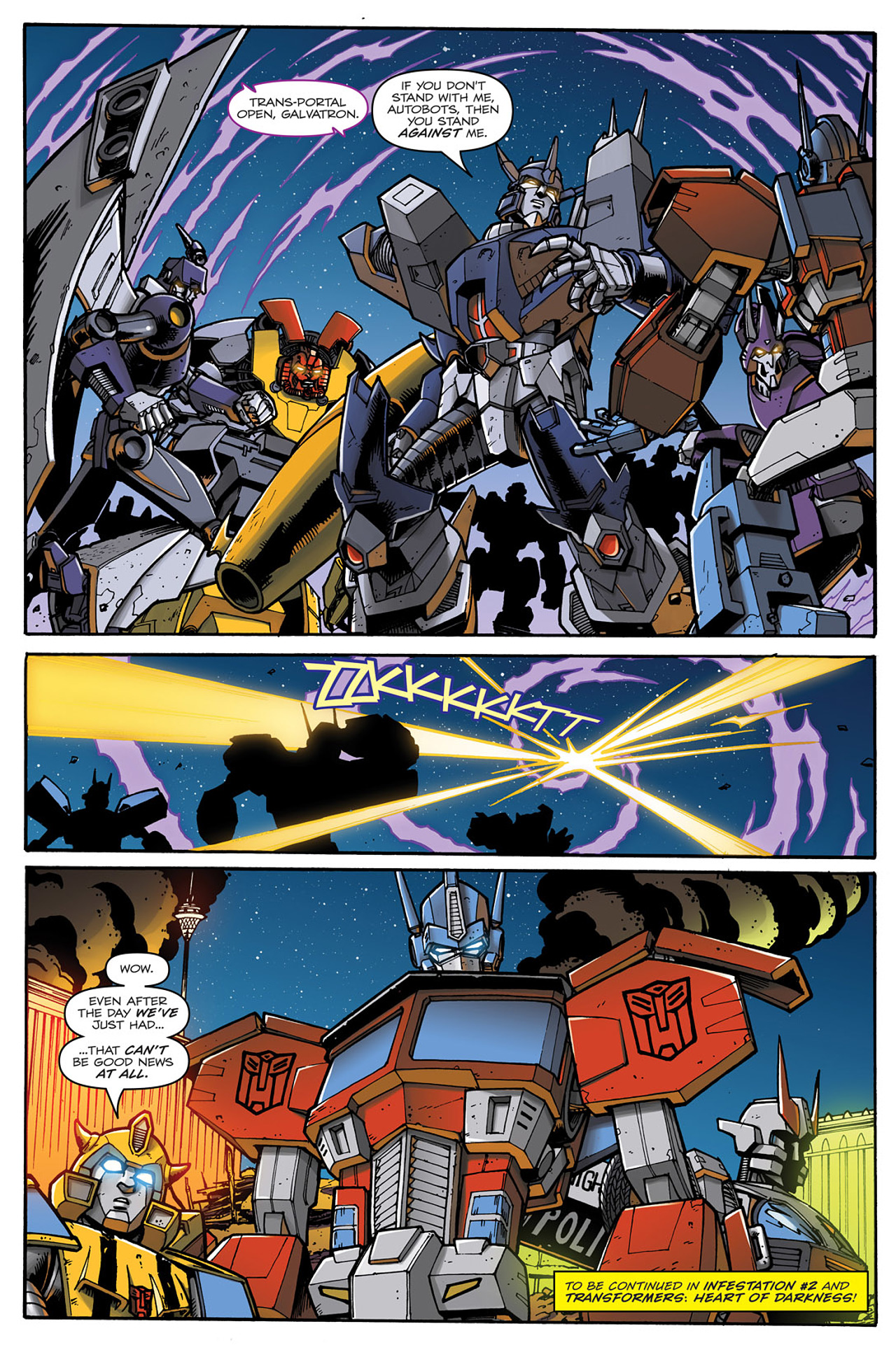 Read online Transformers: Infestation comic -  Issue #2 - 26