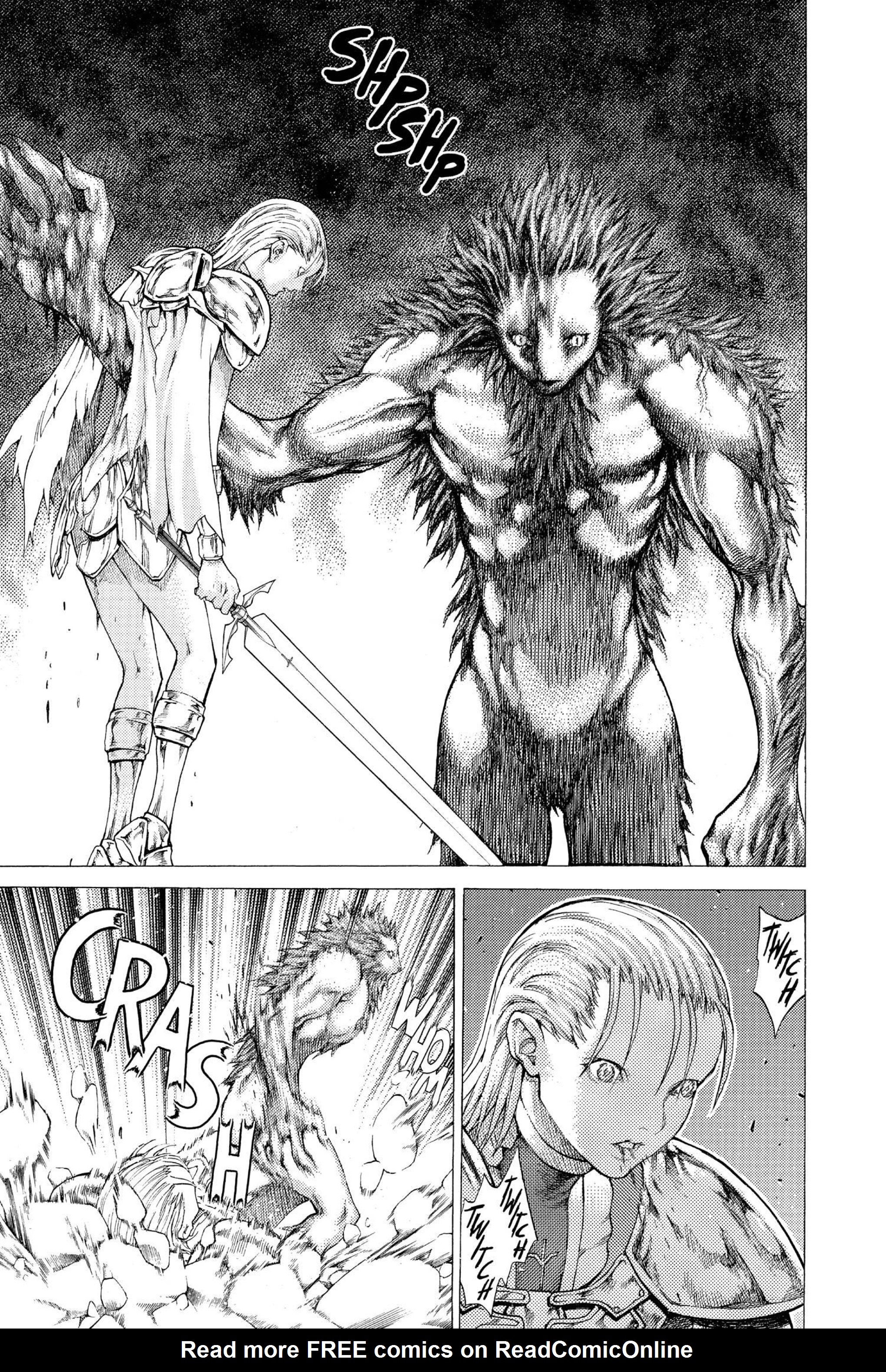Read online Claymore comic -  Issue #10 - 168