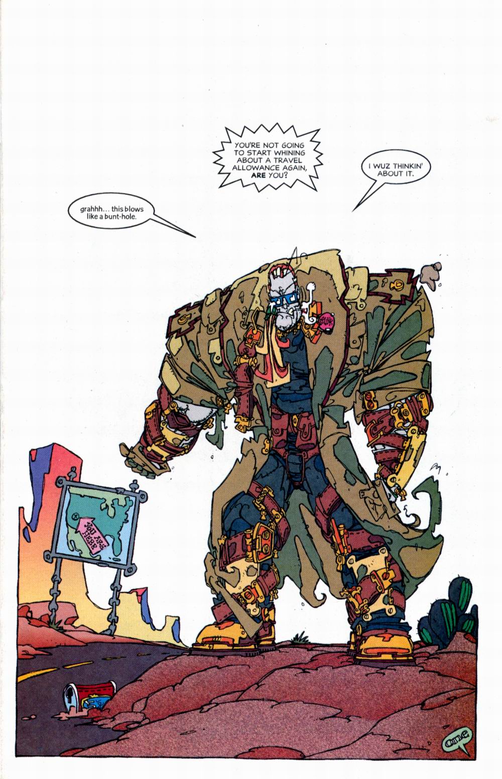 Read online Trencher comic -  Issue #3 - 3