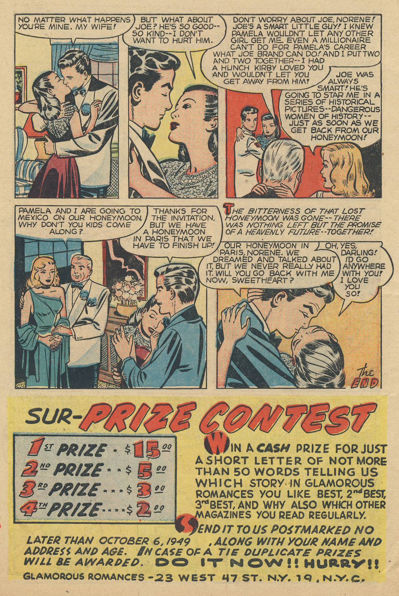 Read online Glamorous Romances comic -  Issue #43 - 10
