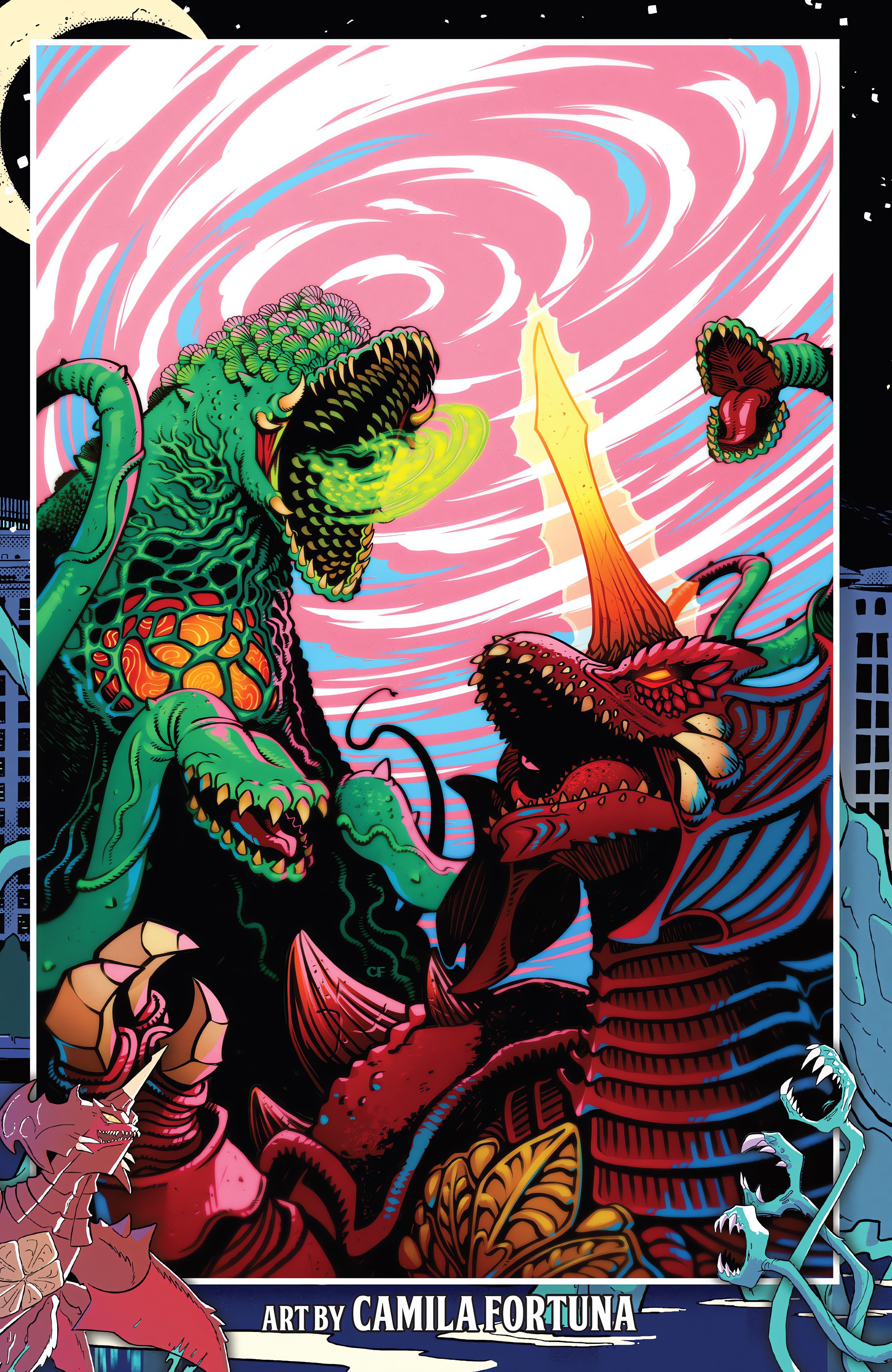 Read online Godzilla Rivals: Biollante Vs. Destoroyah comic -  Issue # Full - 45