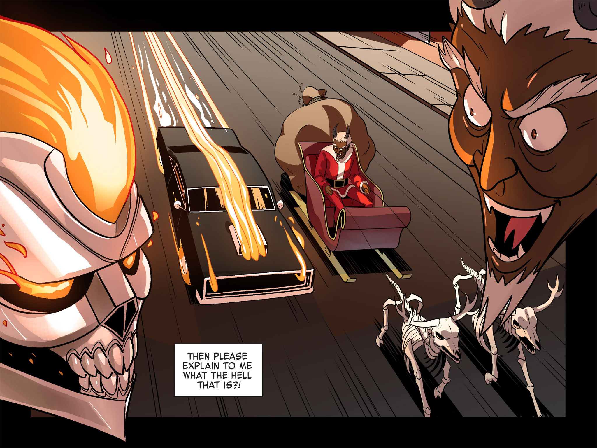 Read online Ghost Rider X-Mas Special Infinite Comic comic -  Issue # Full - 46