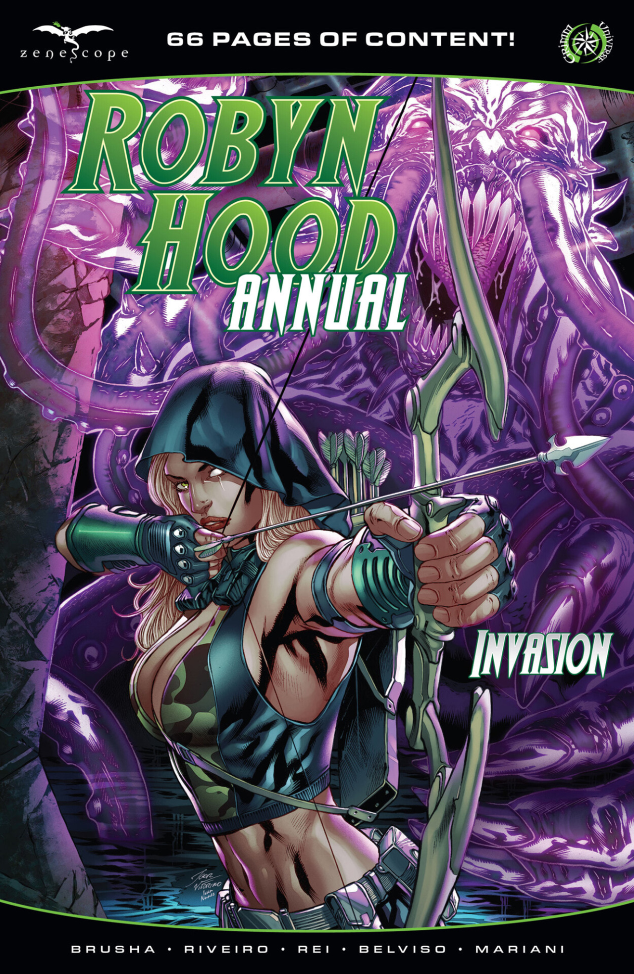 Read online Robyn Hood Annual: Invasion comic -  Issue # Full - 1