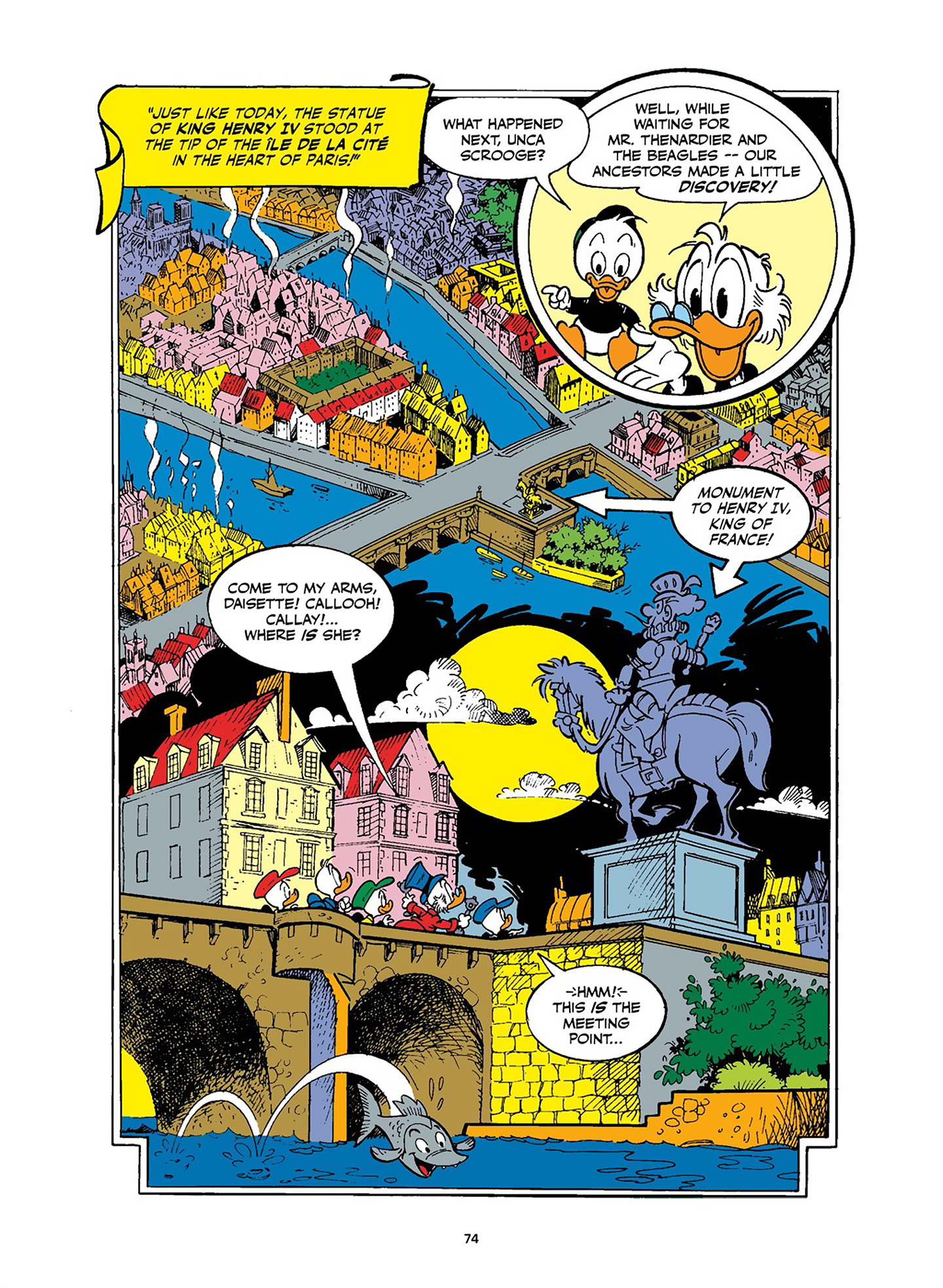 Read online Uncle Scrooge and Donald Duck in Les Misérables and War and Peace comic -  Issue # TPB (Part 1) - 75