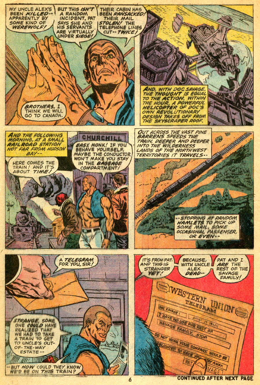 Read online Doc Savage (1972) comic -  Issue #7 - 6