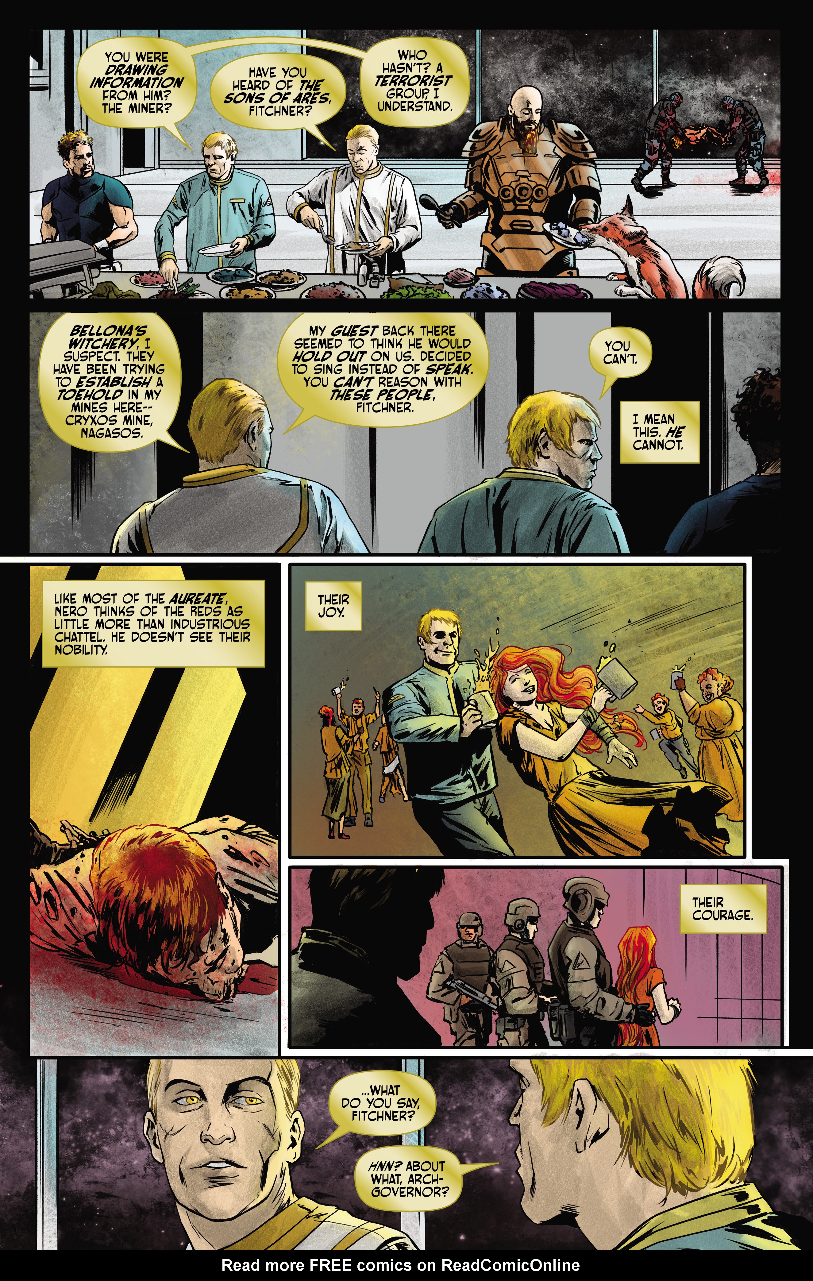 Read online Pierce Brown's Red Rising: Sons of Ares: Forbidden Song comic -  Issue # TPB - 87