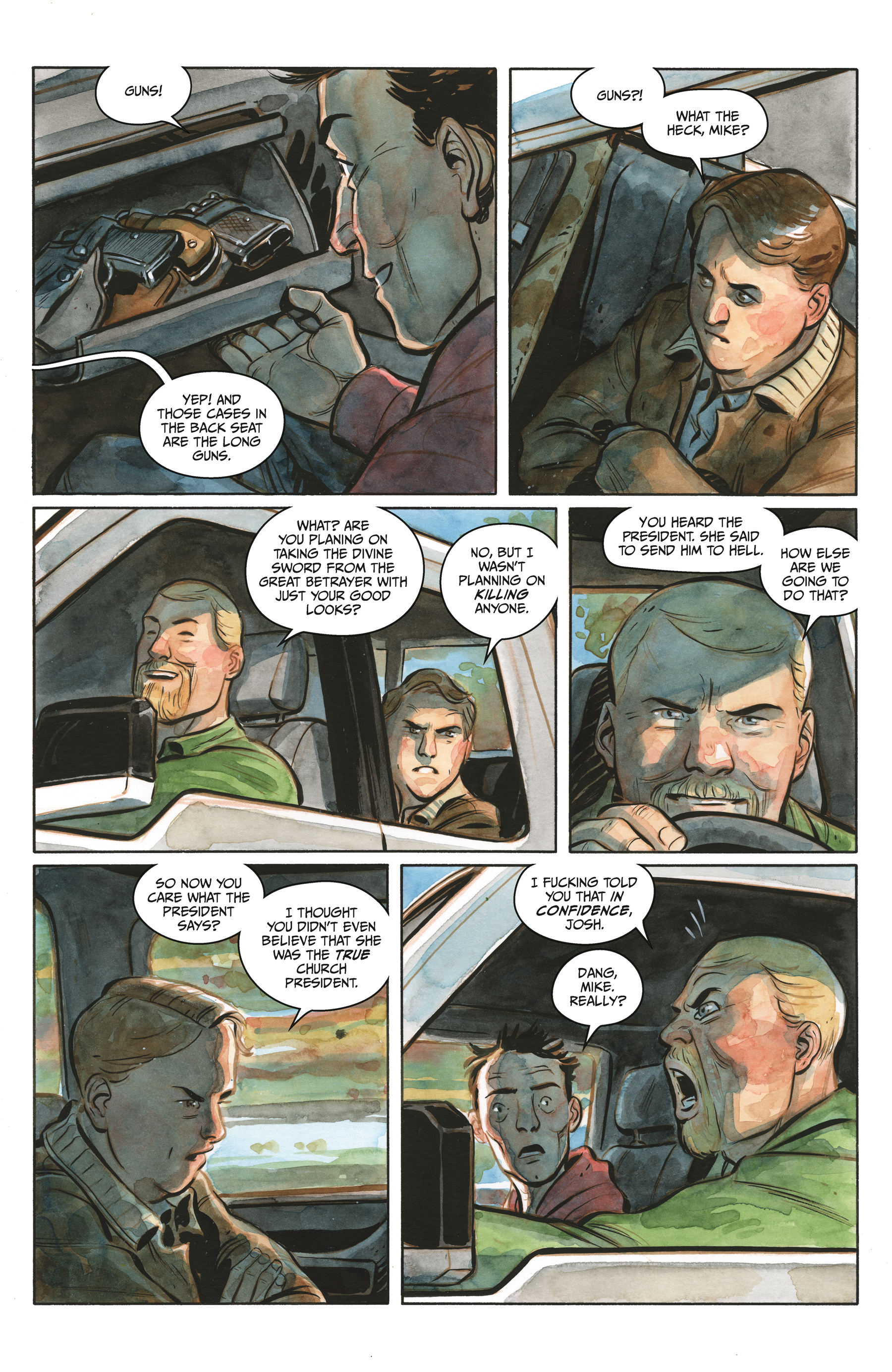 Read online The Lonesome Hunters: The Wolf Child comic -  Issue #2 - 15