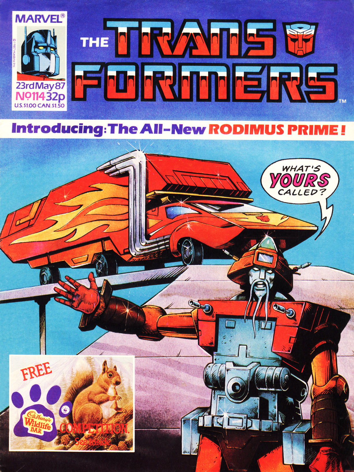 Read online The Transformers (UK) comic -  Issue #114 - 1