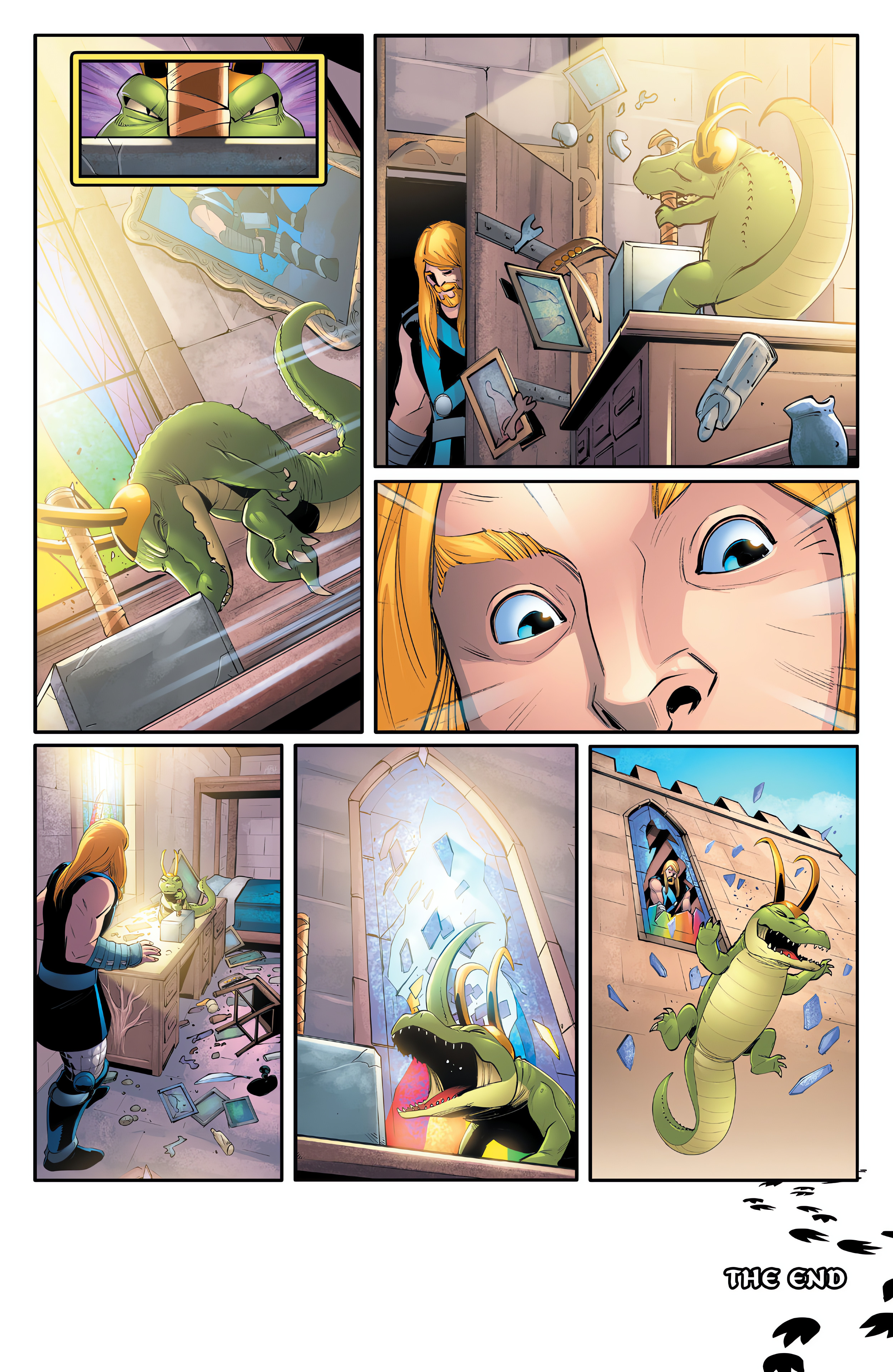 Read online Alligator Loki comic -  Issue #1 - 9