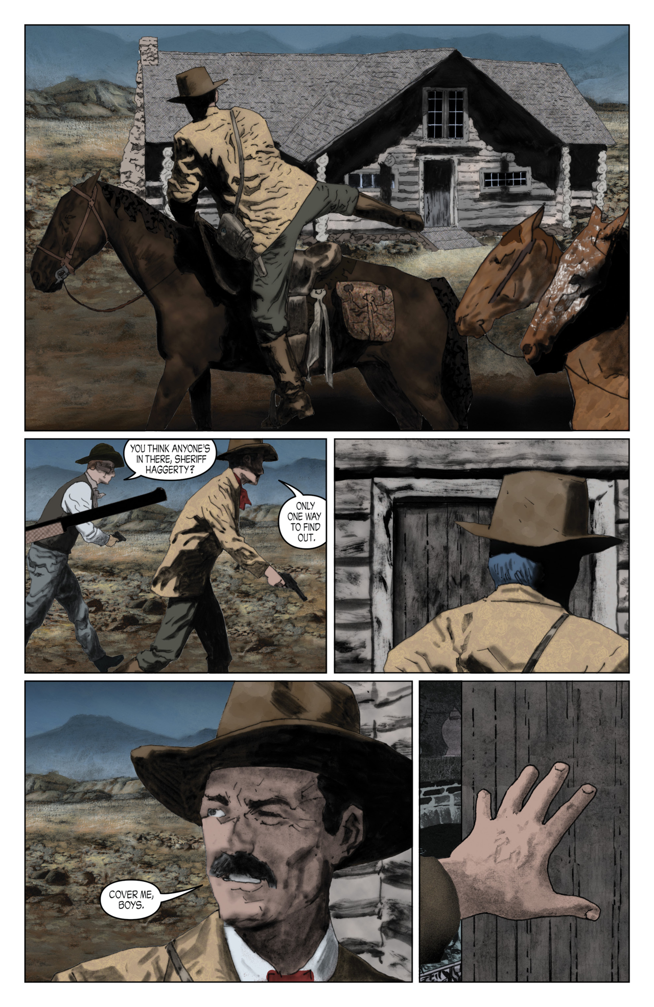Read online John Carpenter's Night Terrors comic -  Issue # Black Sparrow - 8