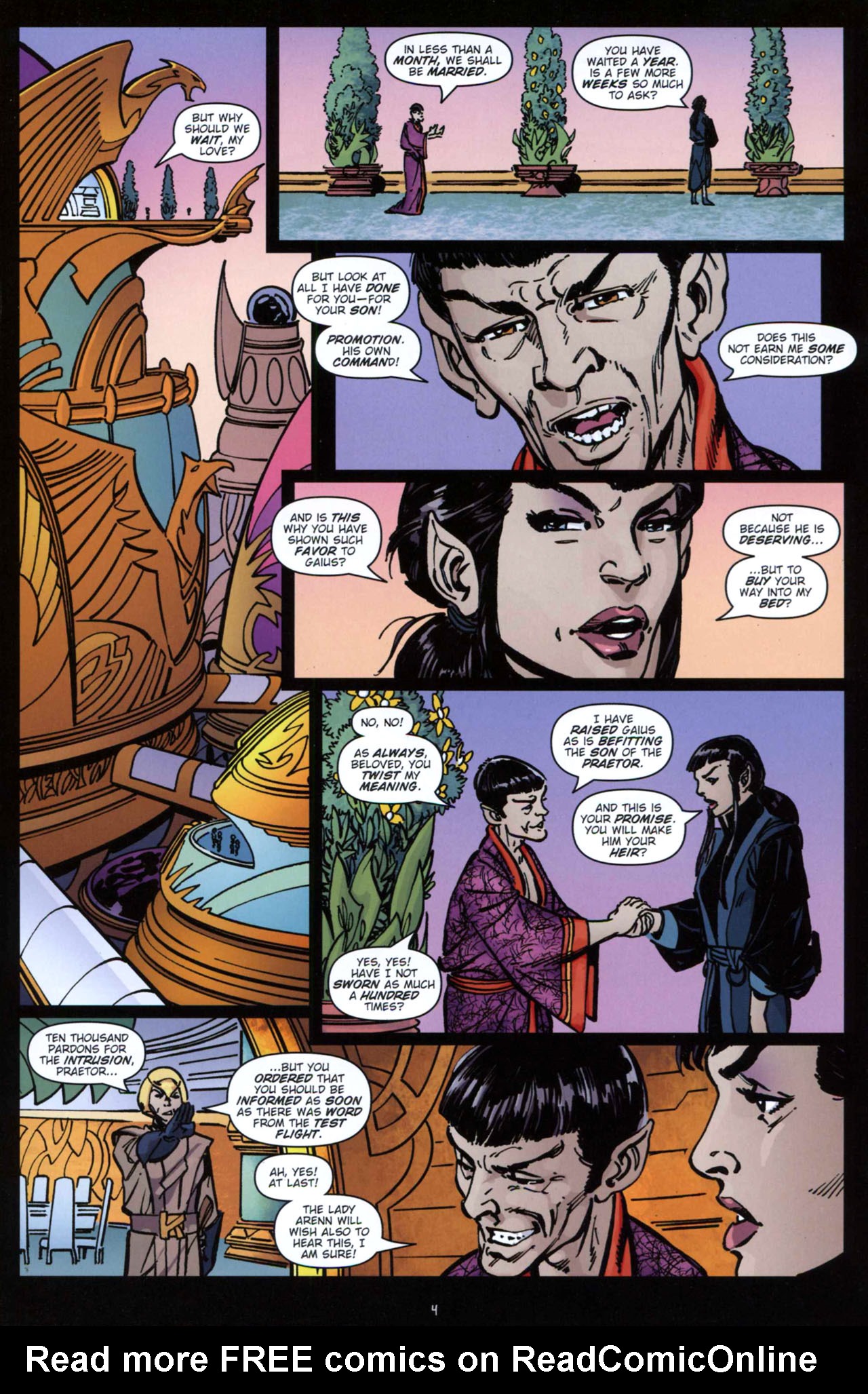 Read online Star Trek: Romulans - The Hollow Crown comic -  Issue #2 - 5