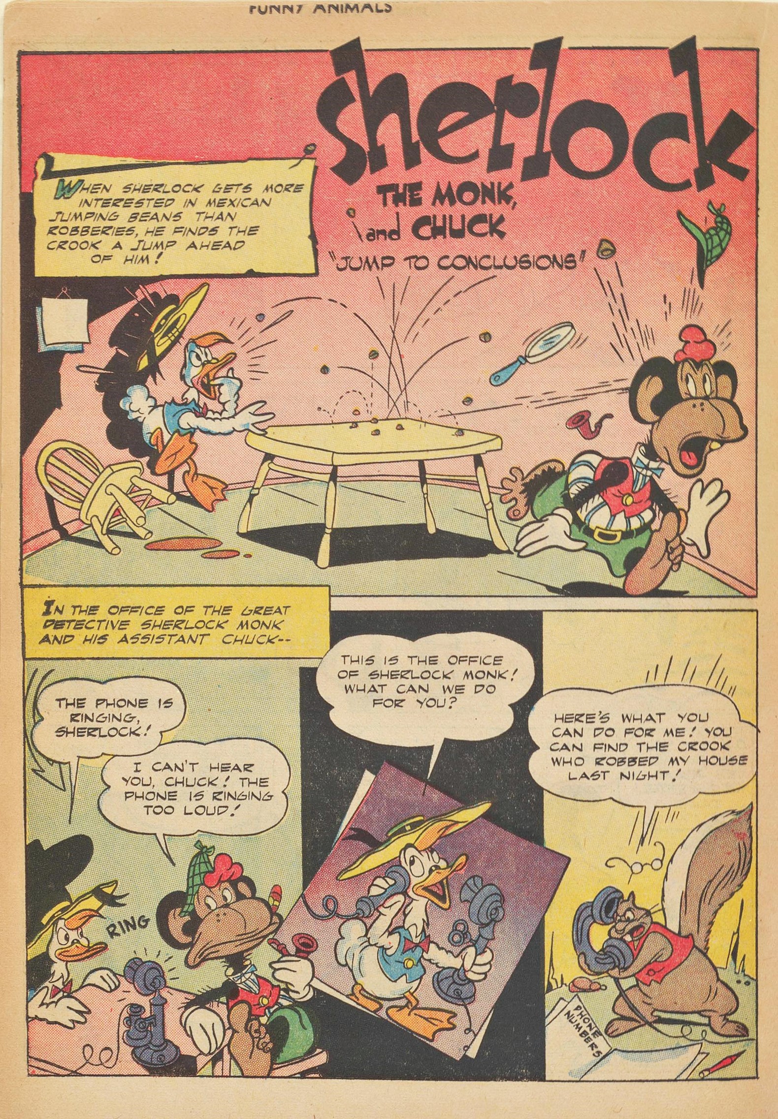 Read online Fawcett's Funny Animals comic -  Issue #49 - 20