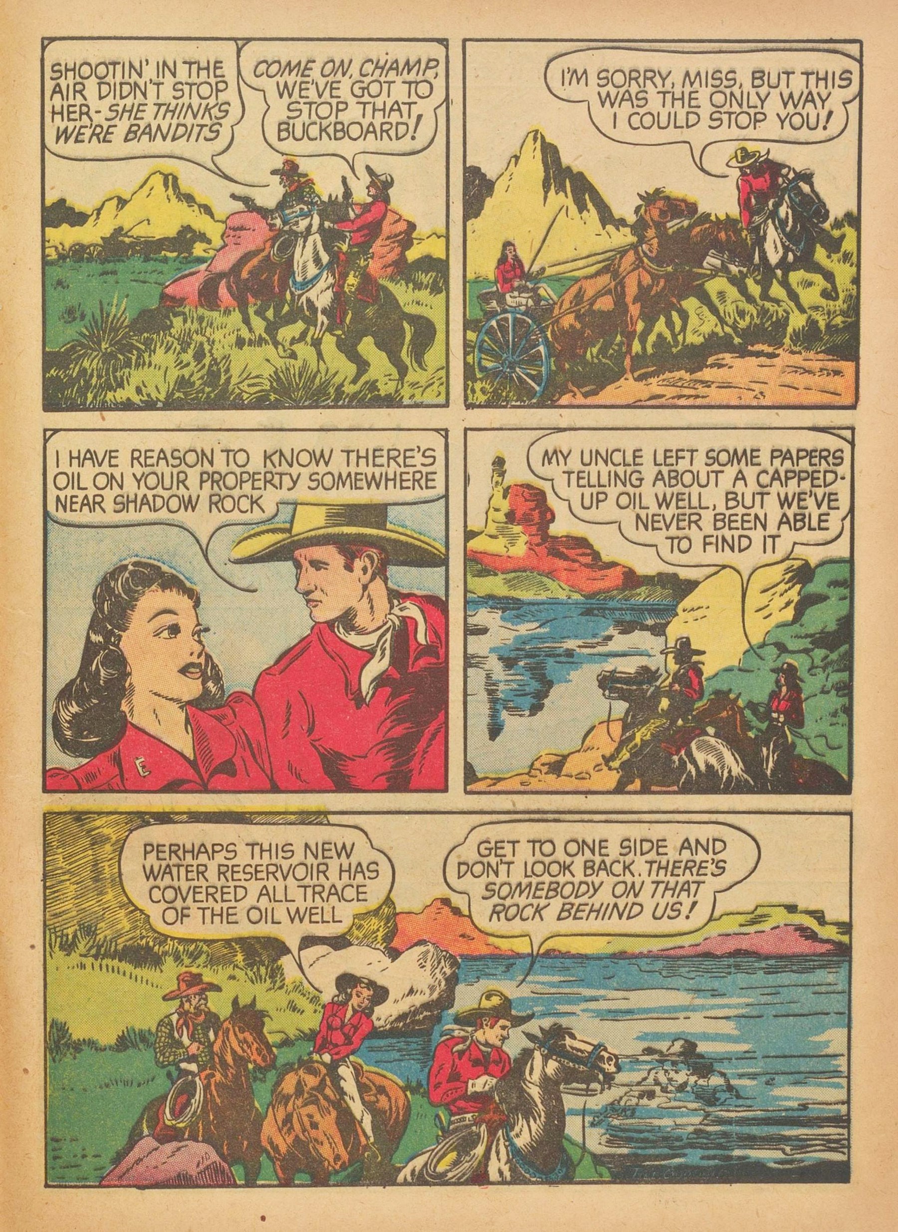 Read online Gene Autry Comics comic -  Issue #2 - 55