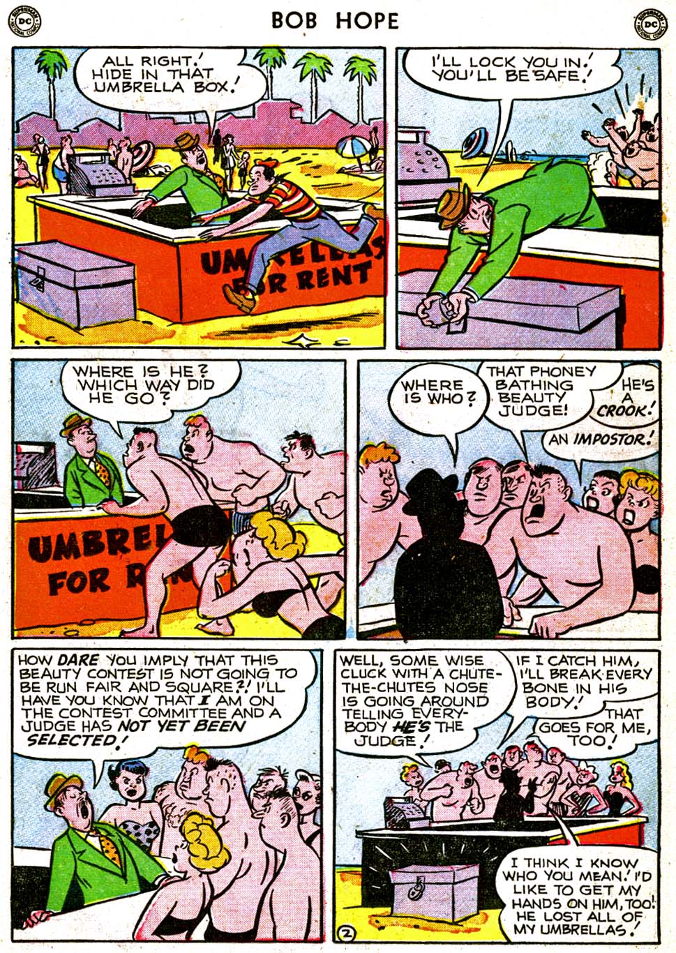 Read online The Adventures of Bob Hope comic -  Issue #3 - 38