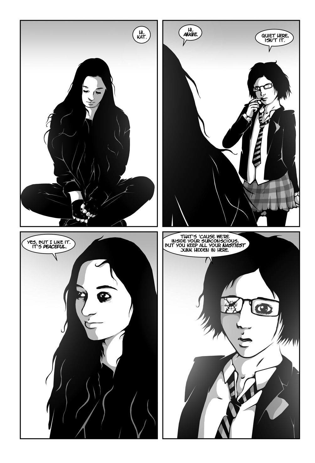 Read online Hollow Girl comic -  Issue #6 - 17