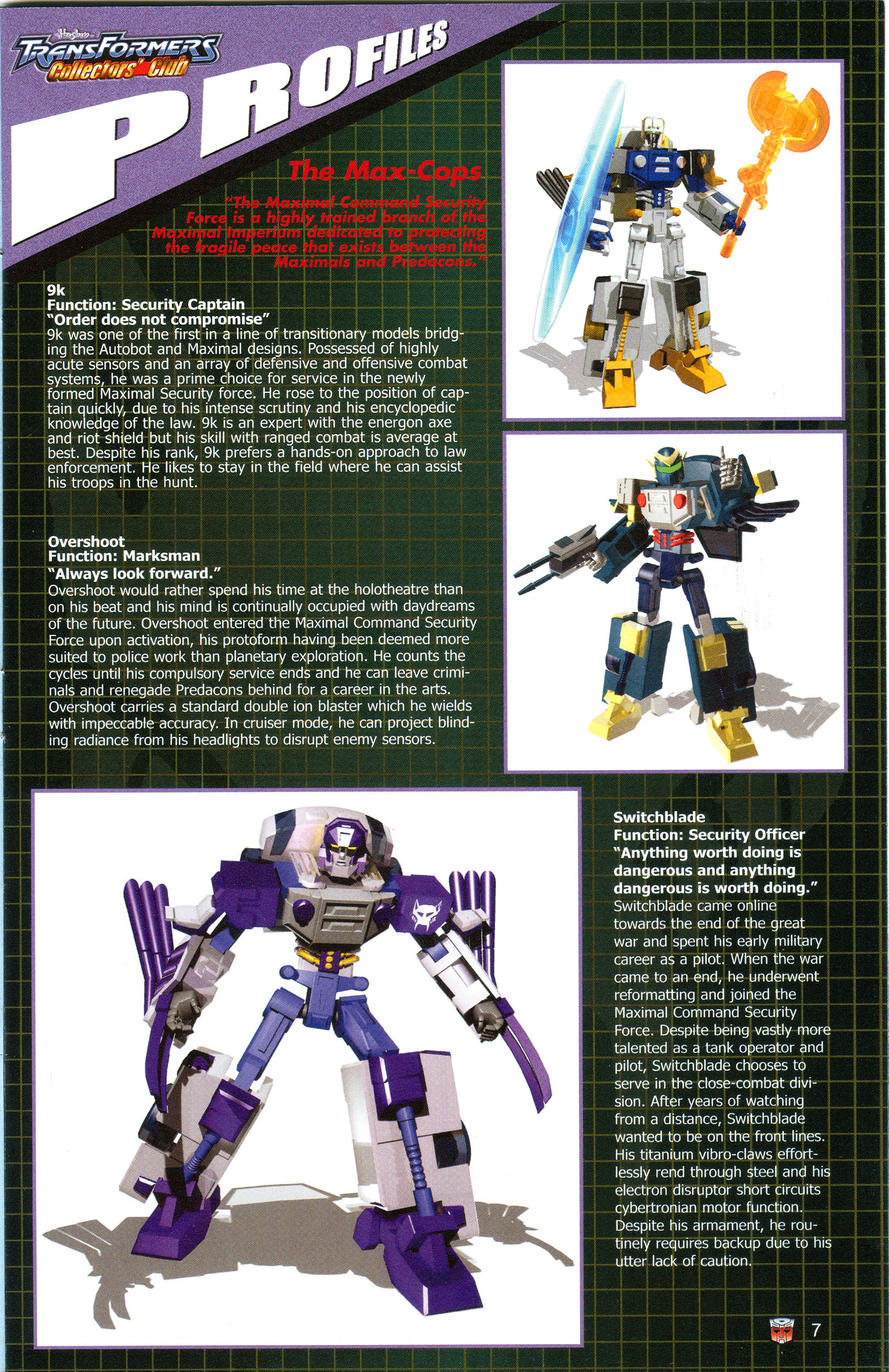 Read online Transformers: Collectors' Club comic -  Issue #13 - 7
