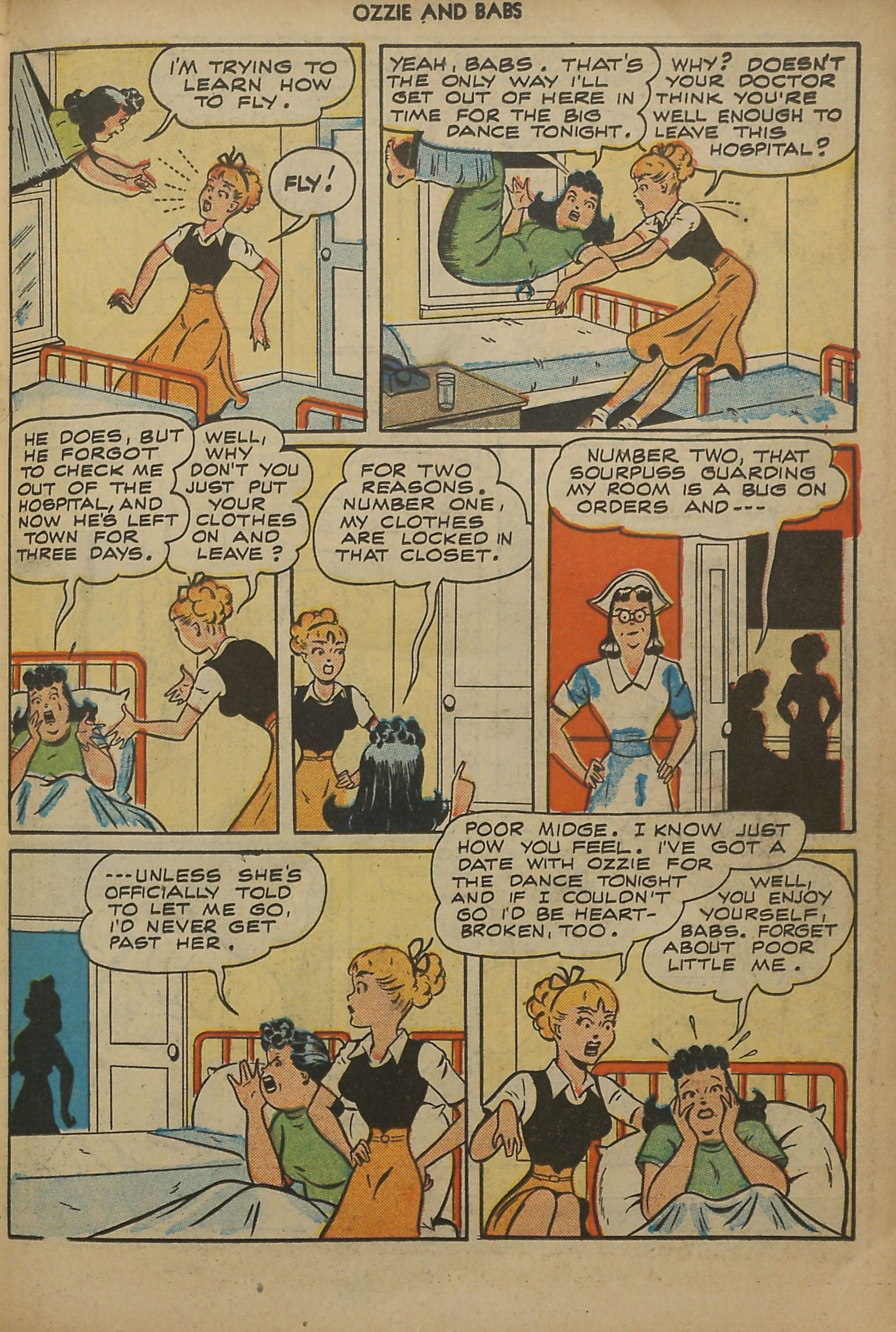 Read online Ozzie And Babs comic -  Issue #5 - 27