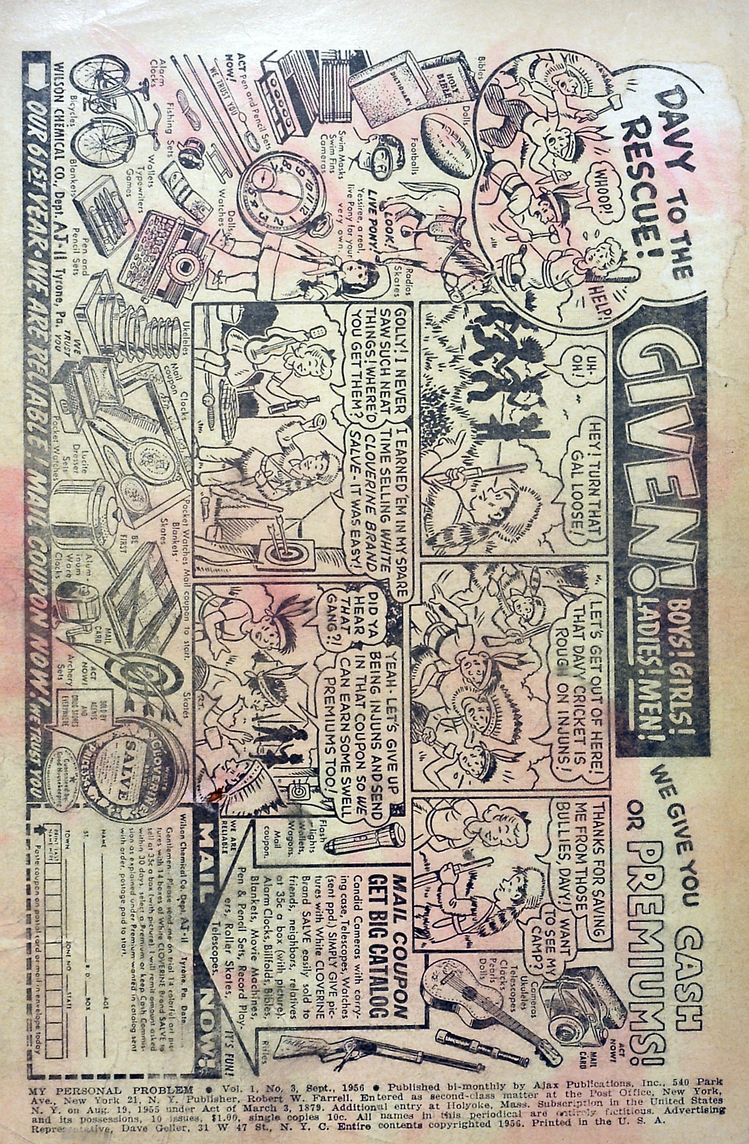 Read online My Personal Problem (1955) comic -  Issue #3 - 2