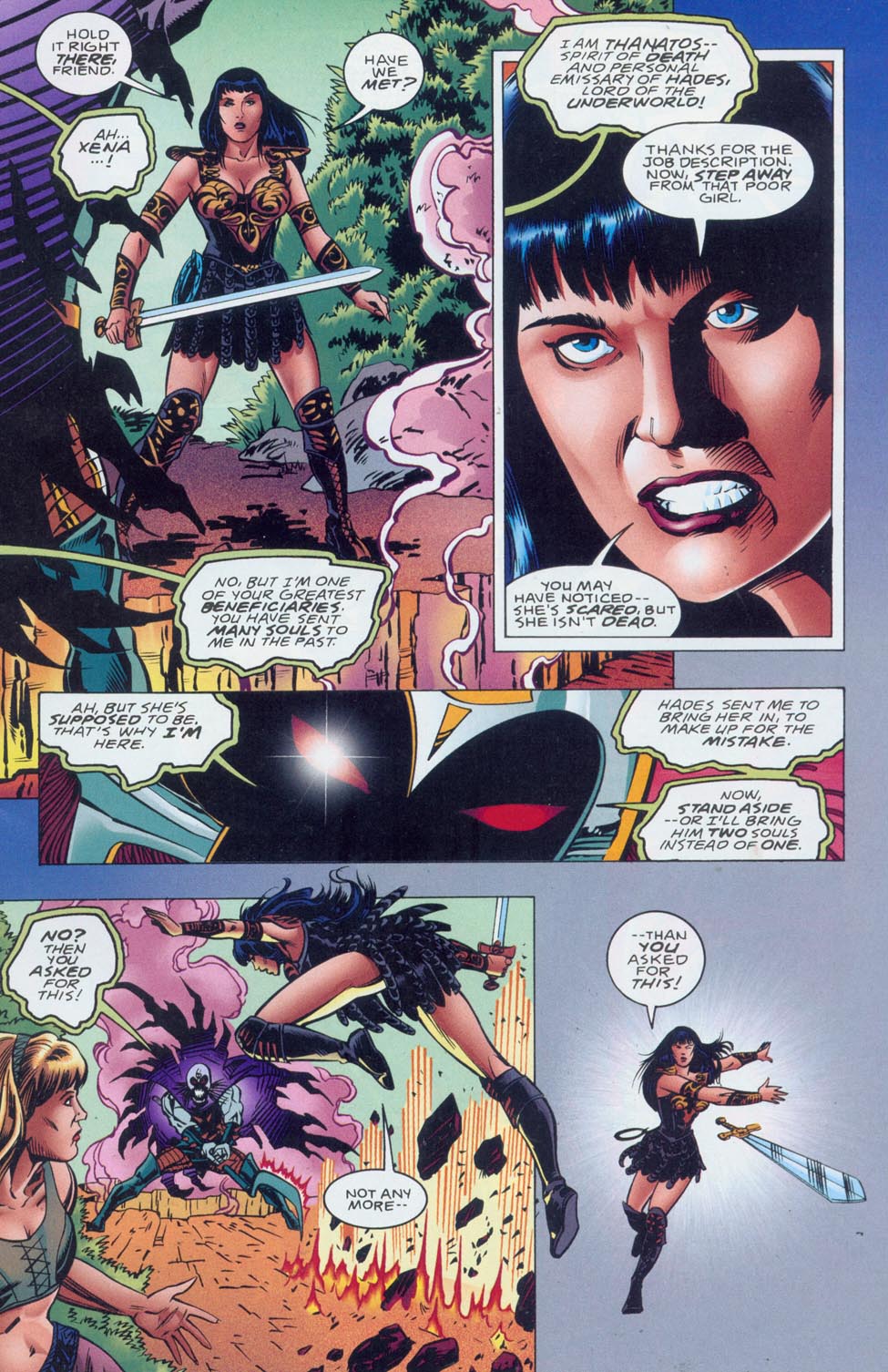 Read online Xena: Warrior Princess vs Callisto comic -  Issue #1 - 5