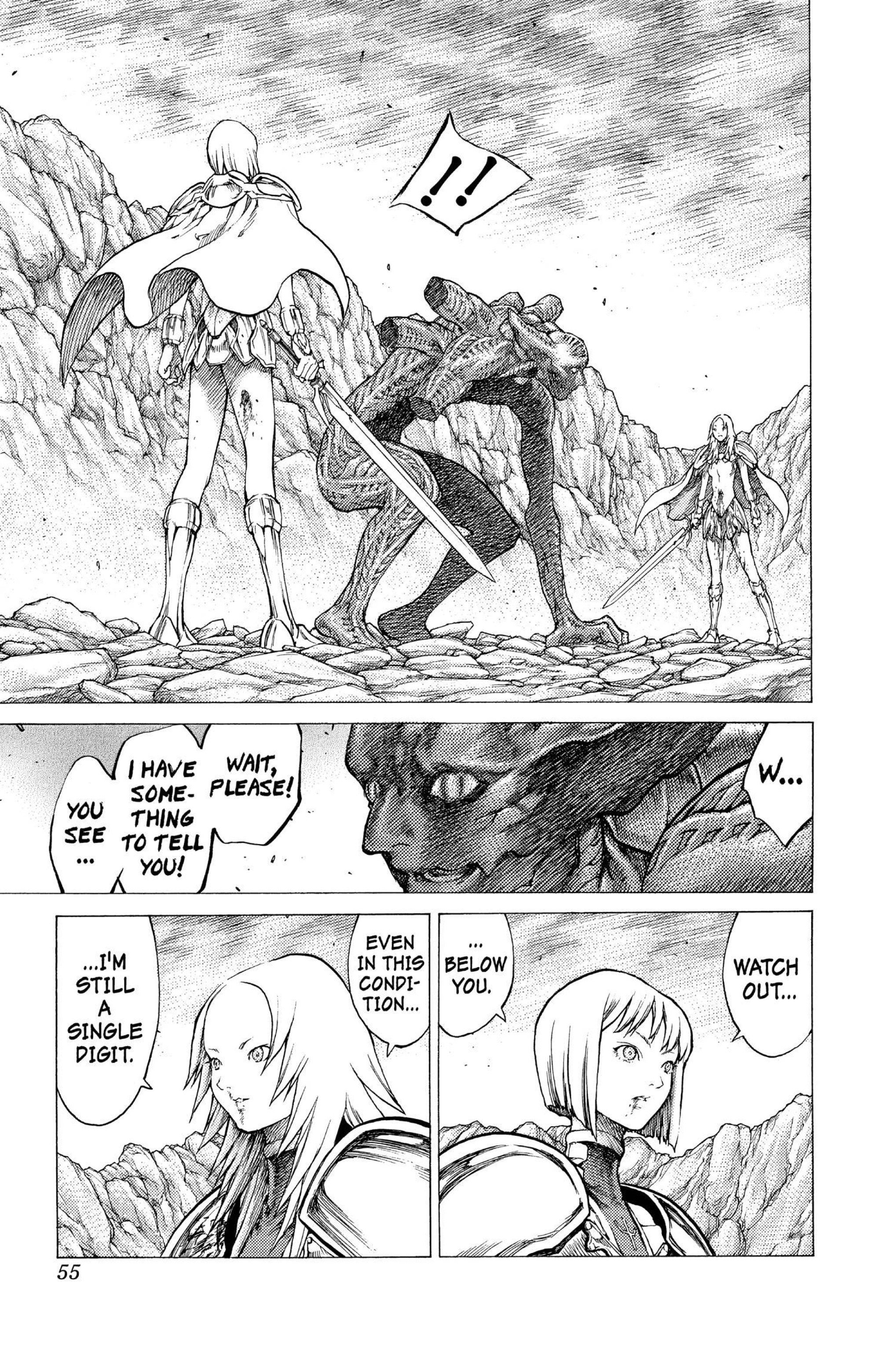 Read online Claymore comic -  Issue #6 - 52