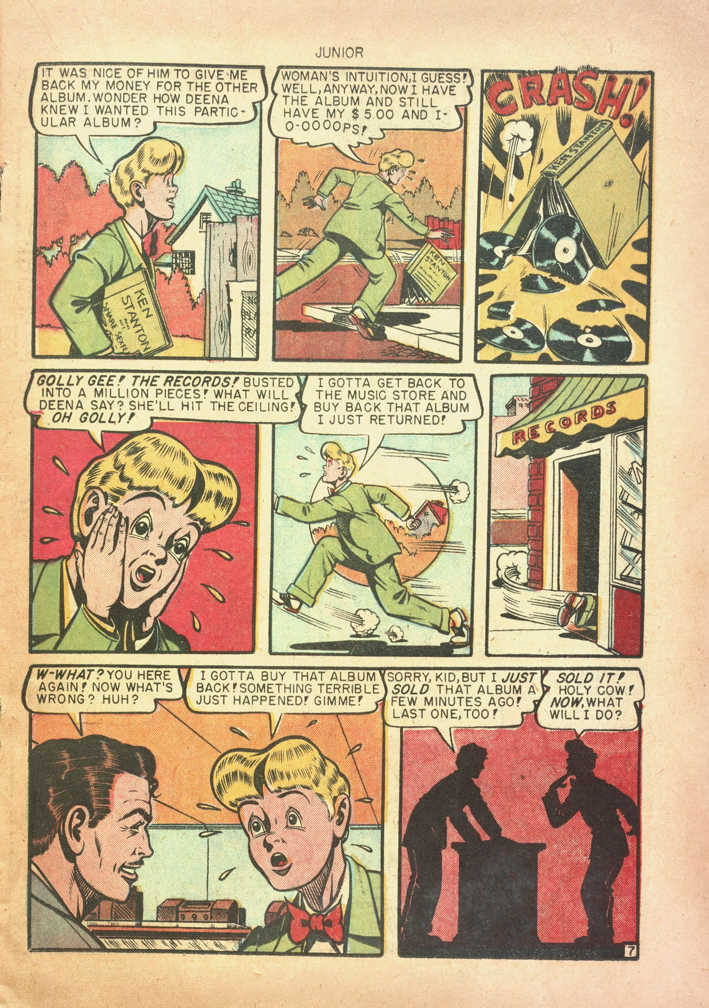 Read online Junior (1947) comic -  Issue #11 - 17