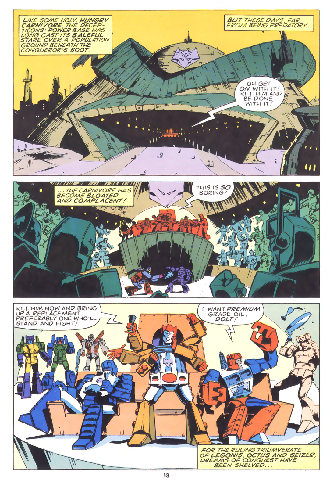 Read online The Transformers (UK) comic -  Issue #213 - 12