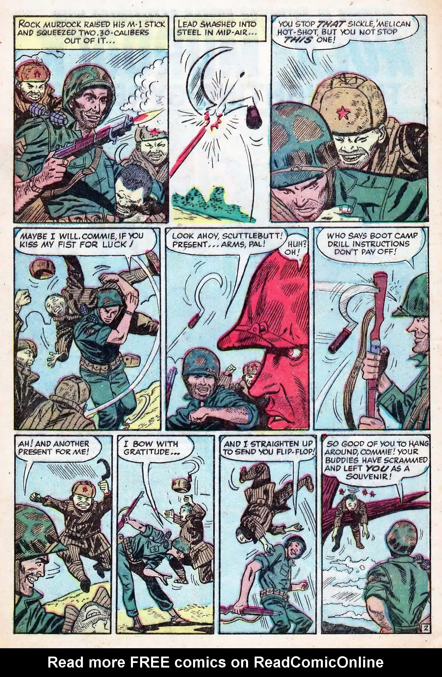 Read online Marines in Action comic -  Issue #1 - 4