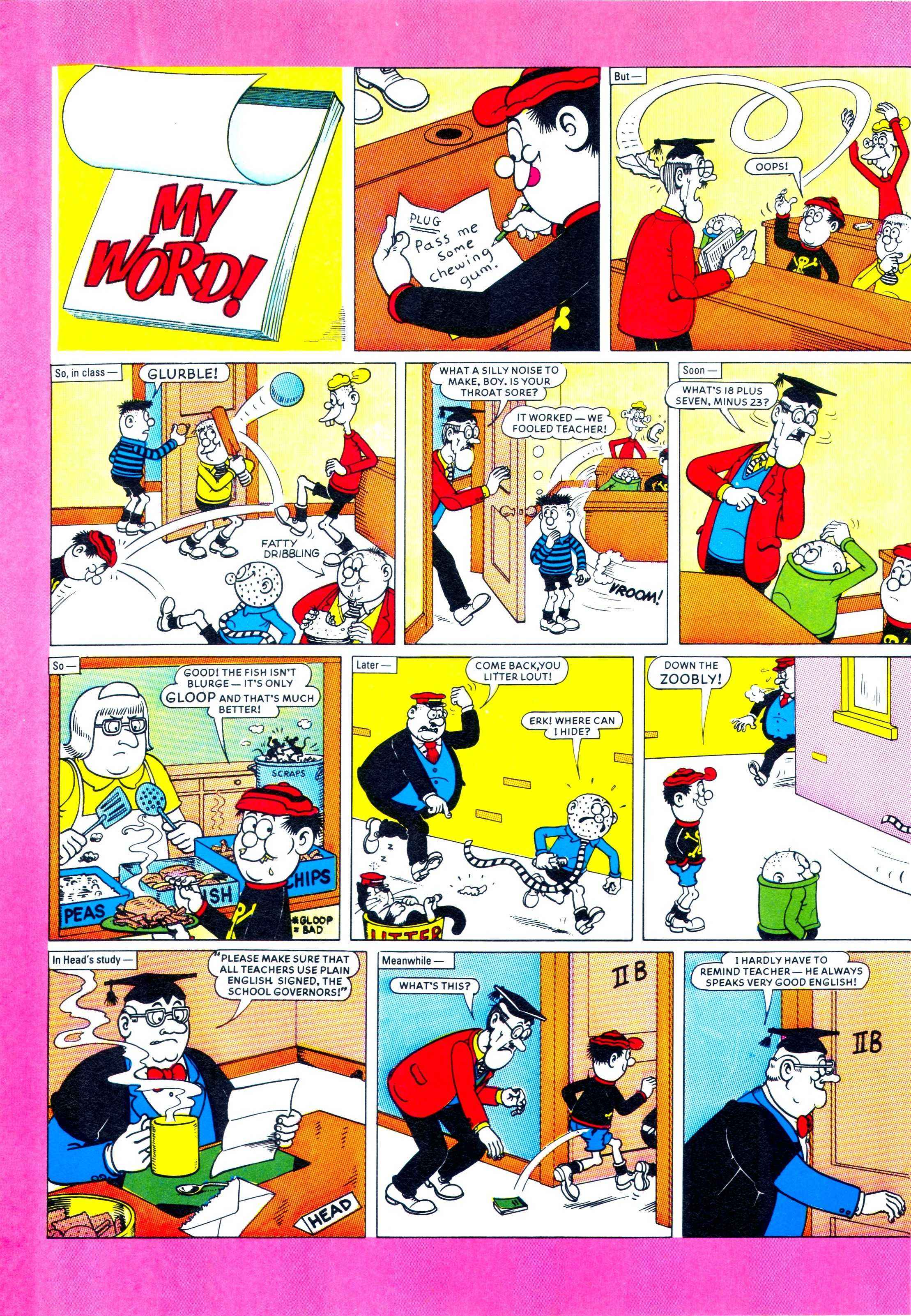 Read online Bash Street Kids comic -  Issue #1994 - 60