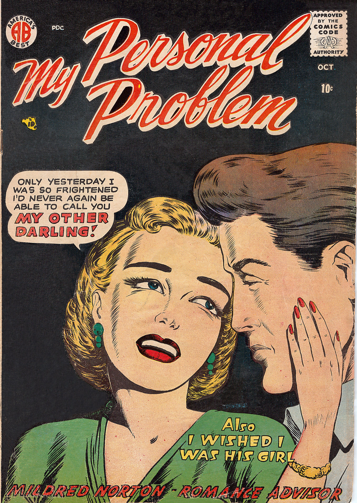 Read online My Personal Problem (1955) comic -  Issue #1 - 1