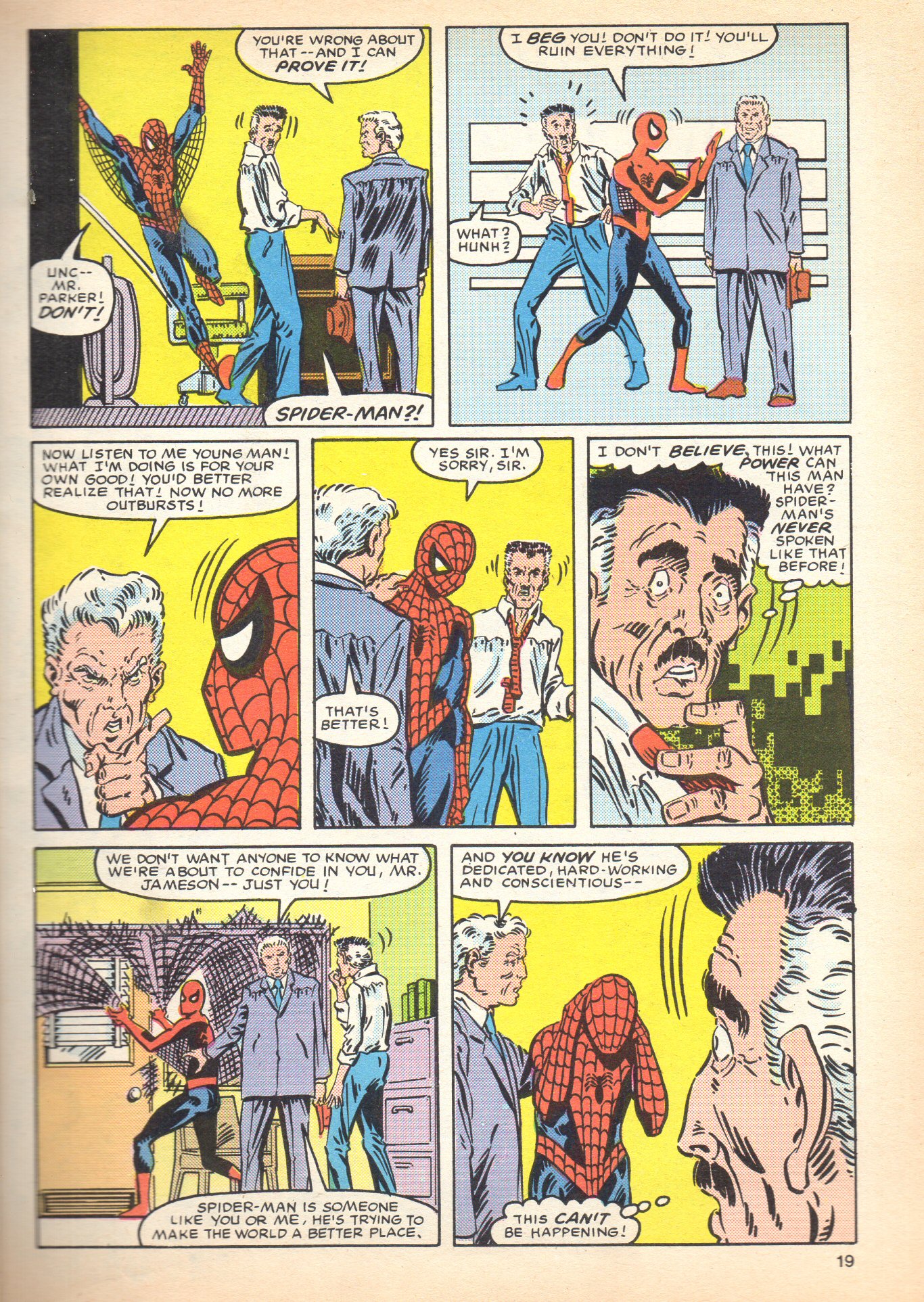 Read online Spider-Man Special comic -  Issue #1984W - 19