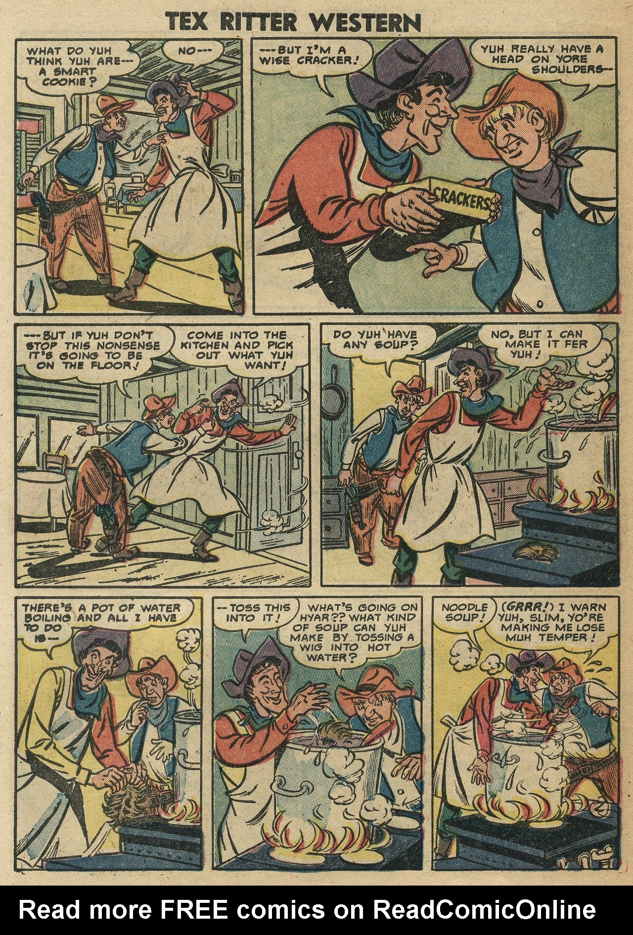Read online Tex Ritter Western comic -  Issue #21 - 30