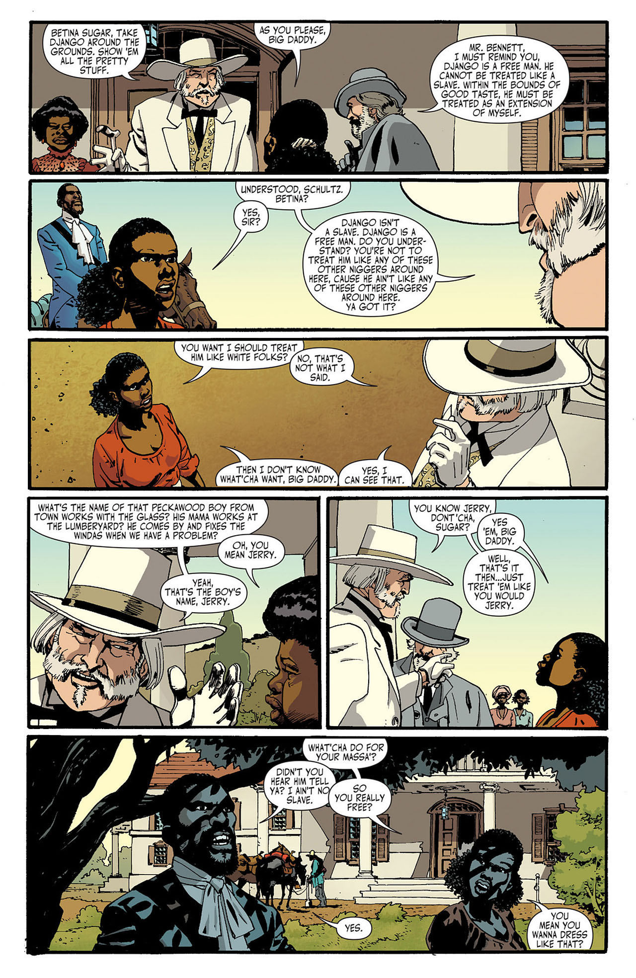Read online Django Unchained comic -  Issue #1 - 24