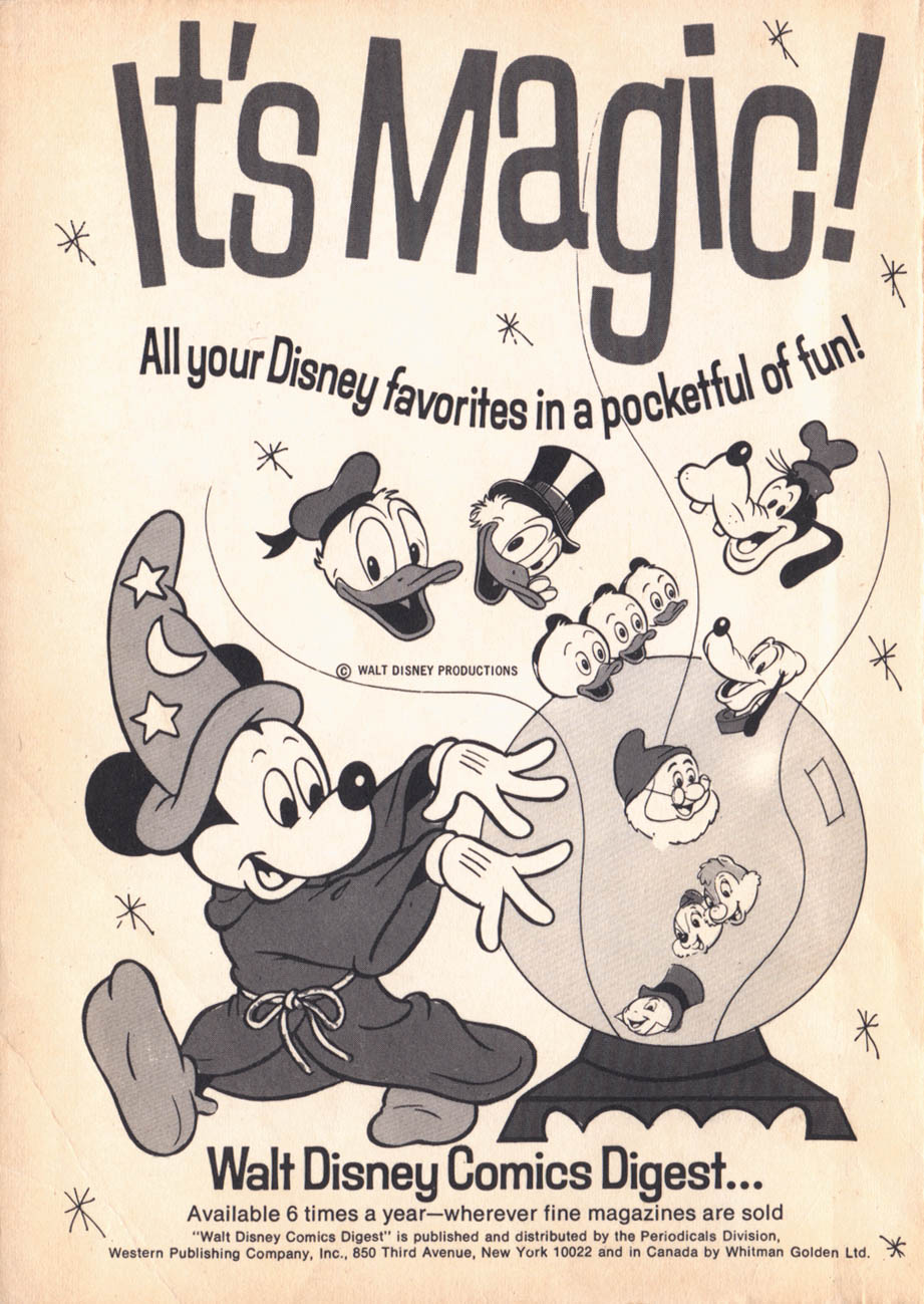 Read online Golden Comics Digest comic -  Issue #43 - 2