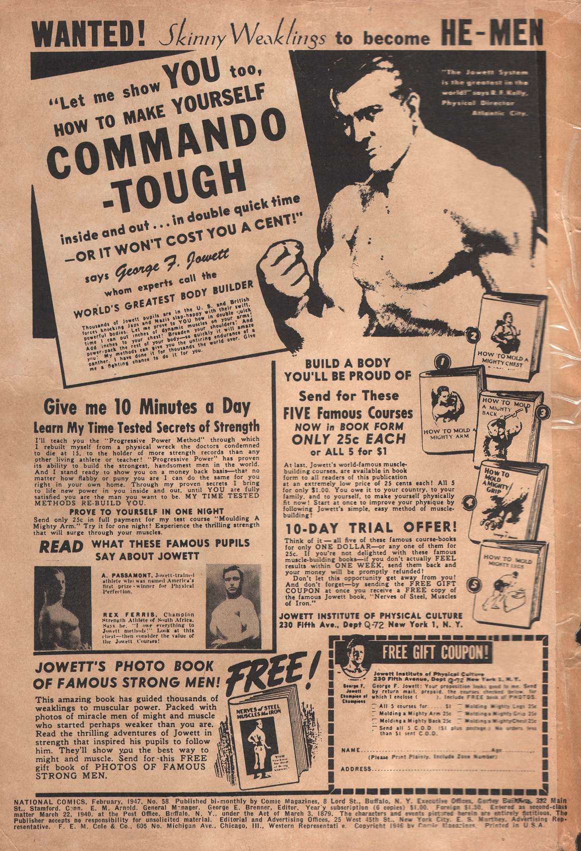 Read online National Comics comic -  Issue #58 - 2