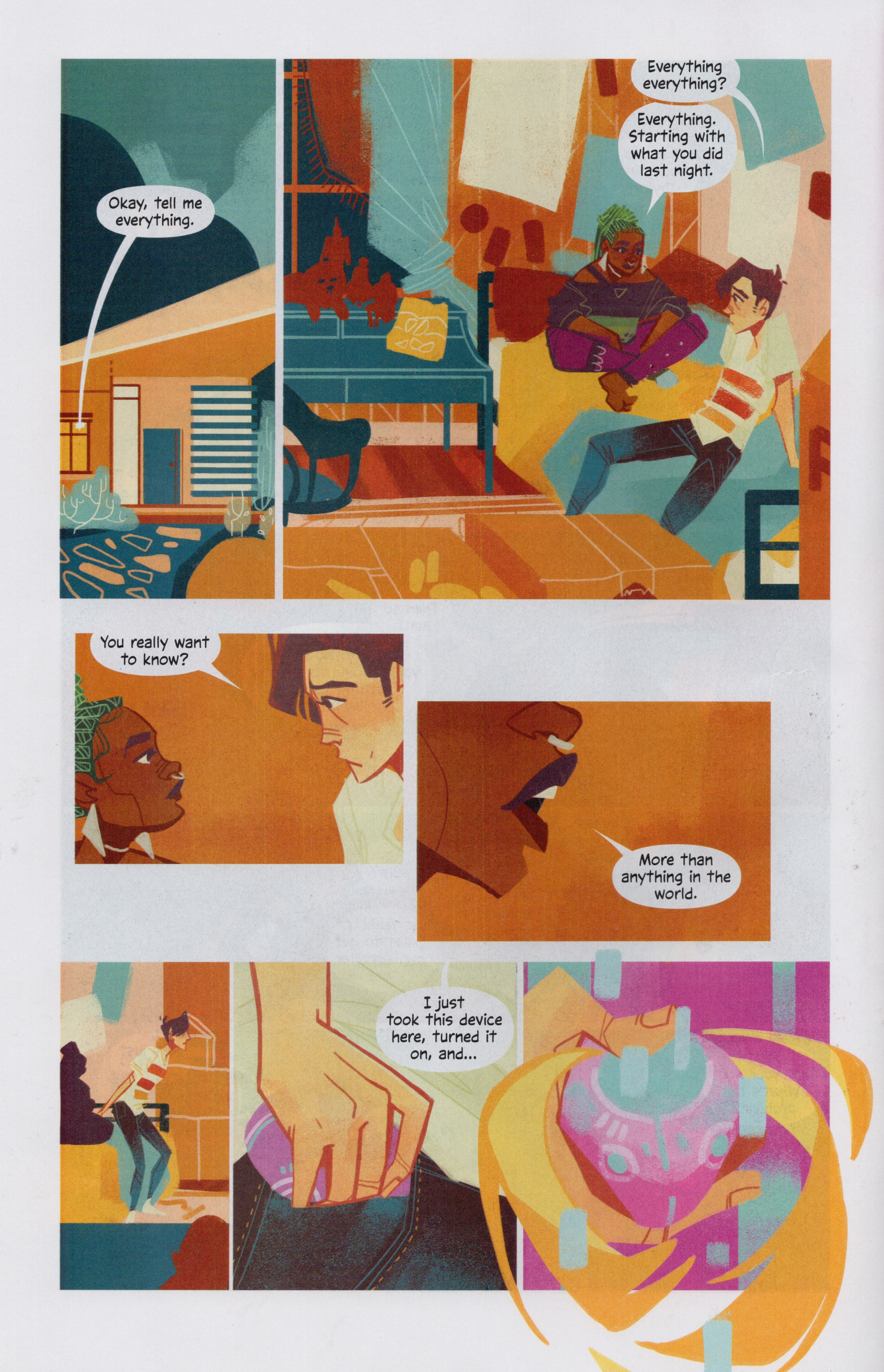 Read online Free Comic Book Day 2022 comic -  Issue # DC Galaxy The Prettiest Star - 8