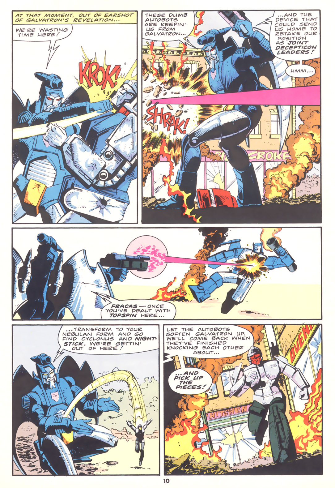 Read online The Transformers (UK) comic -  Issue #173 - 9