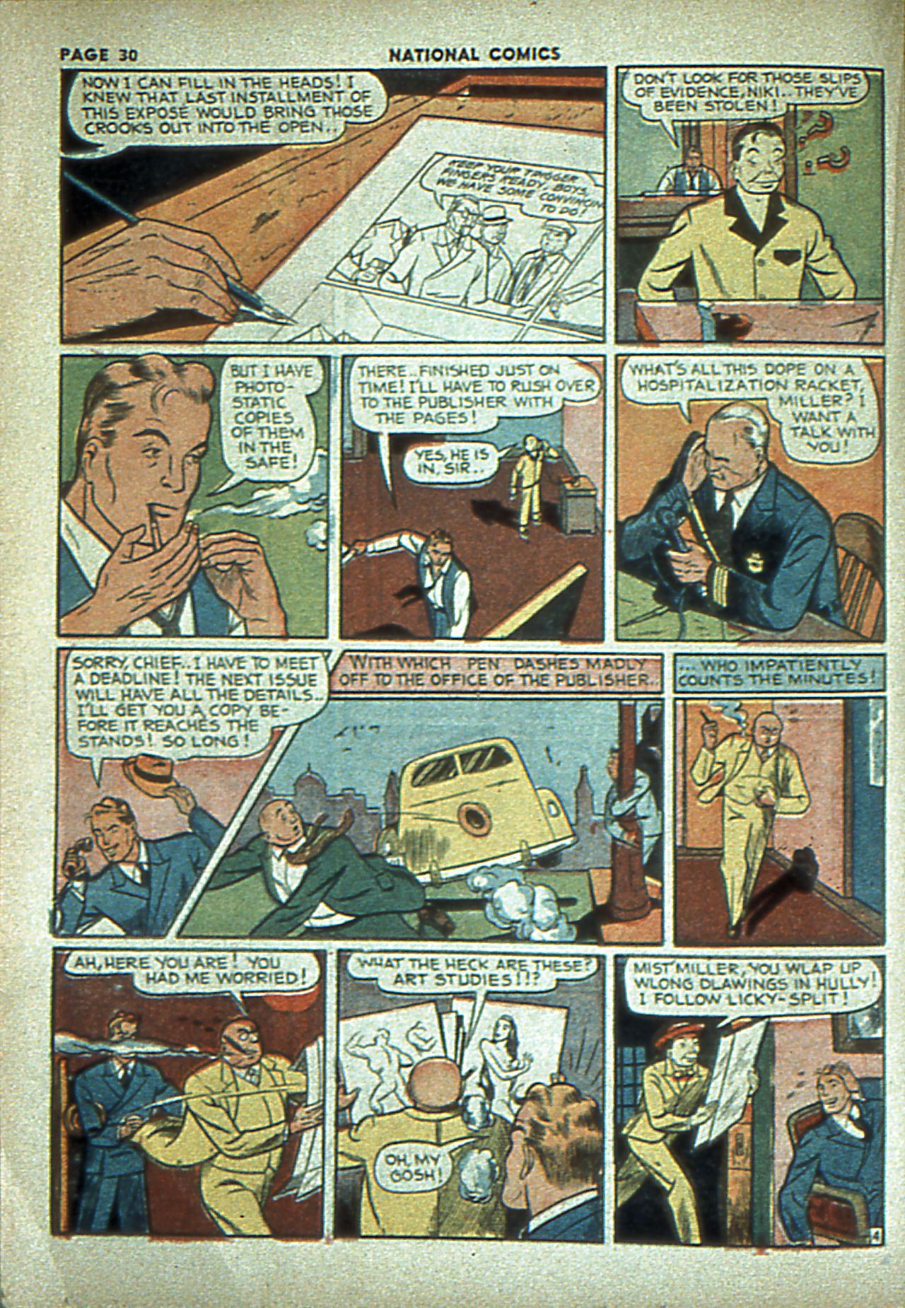Read online National Comics comic -  Issue #4 - 32