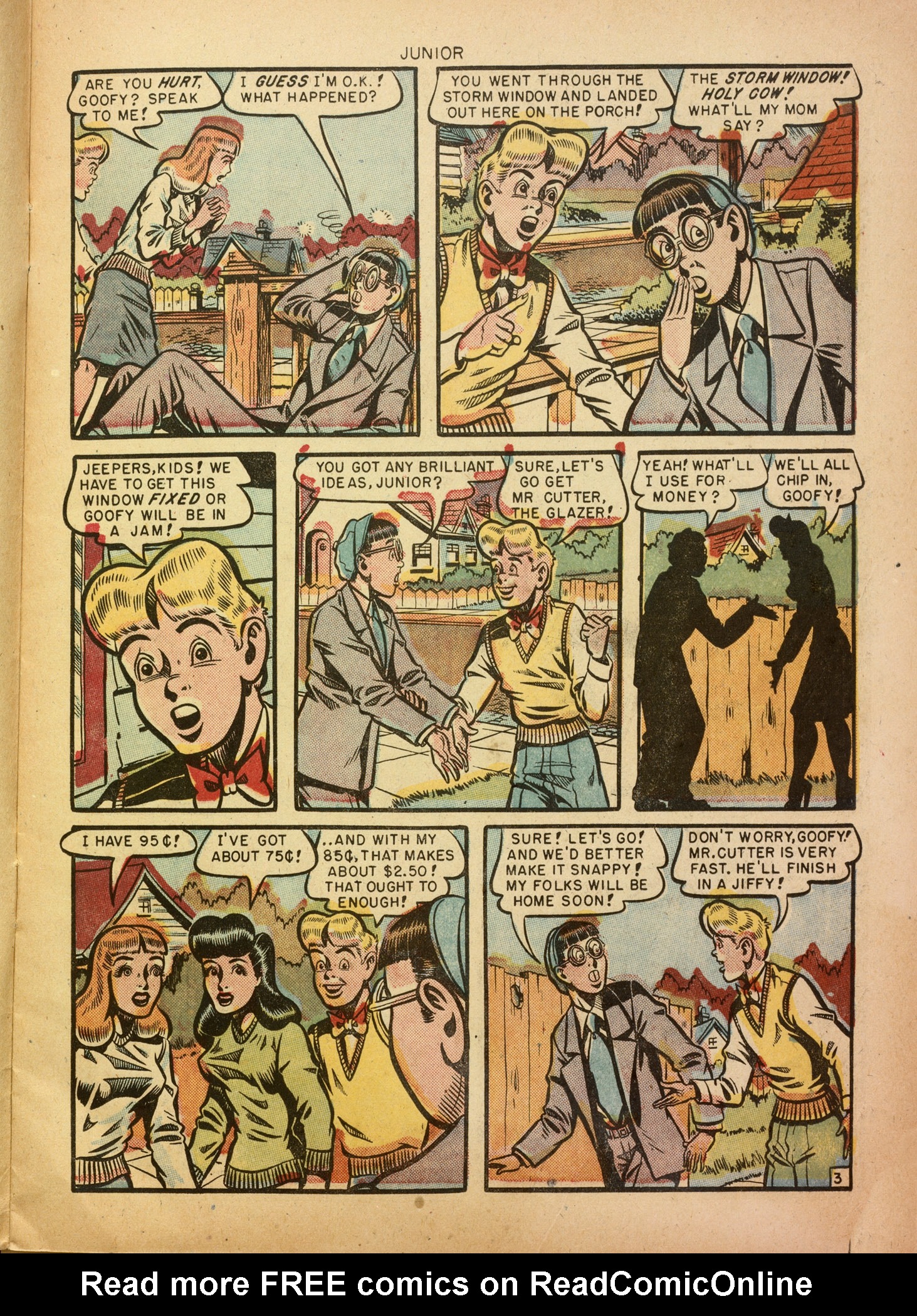 Read online Junior (1947) comic -  Issue #12 - 13